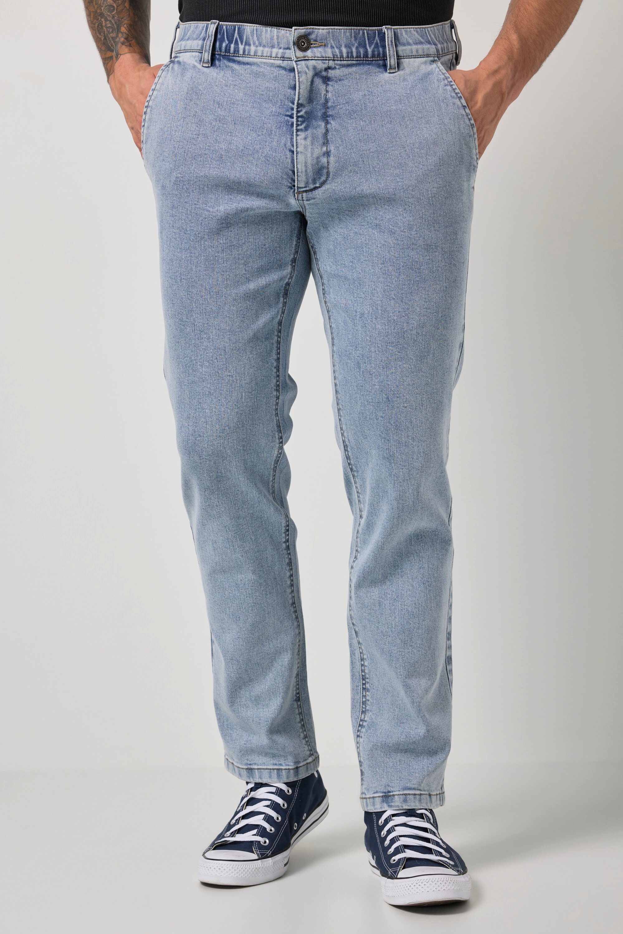 5-Pocket-Jeans Chino-Jeans FLEXNAMIC® Denim Straight Fit