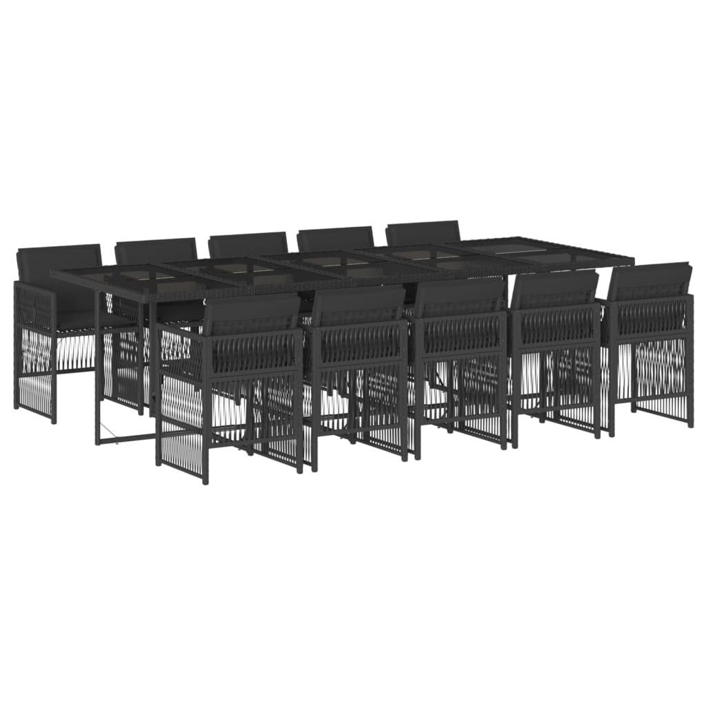 vidaXL Garten-Essgruppe 11-tlg. Garten-Essgruppe mit Kissen günstig online kaufen