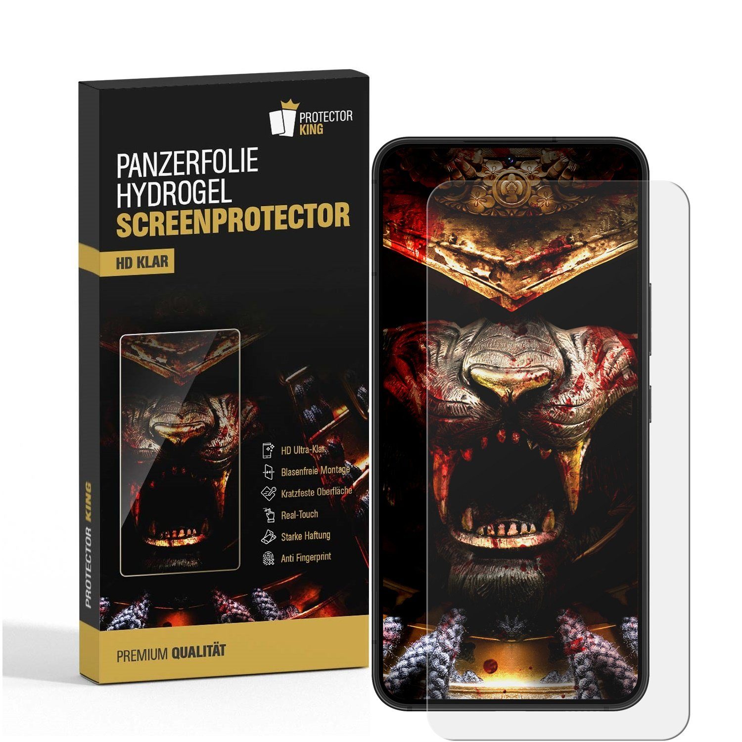 Schutzfolie 1x Hydrogel-Glass für Samsung Galaxy S20 FE Selbstheilend für Micro