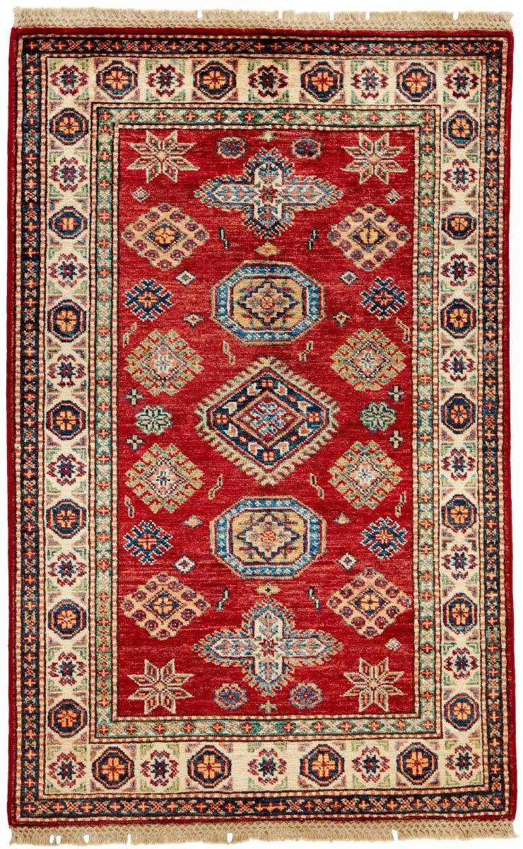 Orientteppich Kazak 77x126 Handgeknüpfter Orientteppich, Nain Trading, rechteckig, Höhe: 5 mm