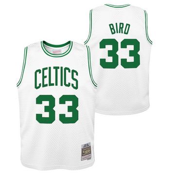 Mitchell & Ness Print-Shirt Swingman Jersey Boston Celtics 8586 Larry Bird