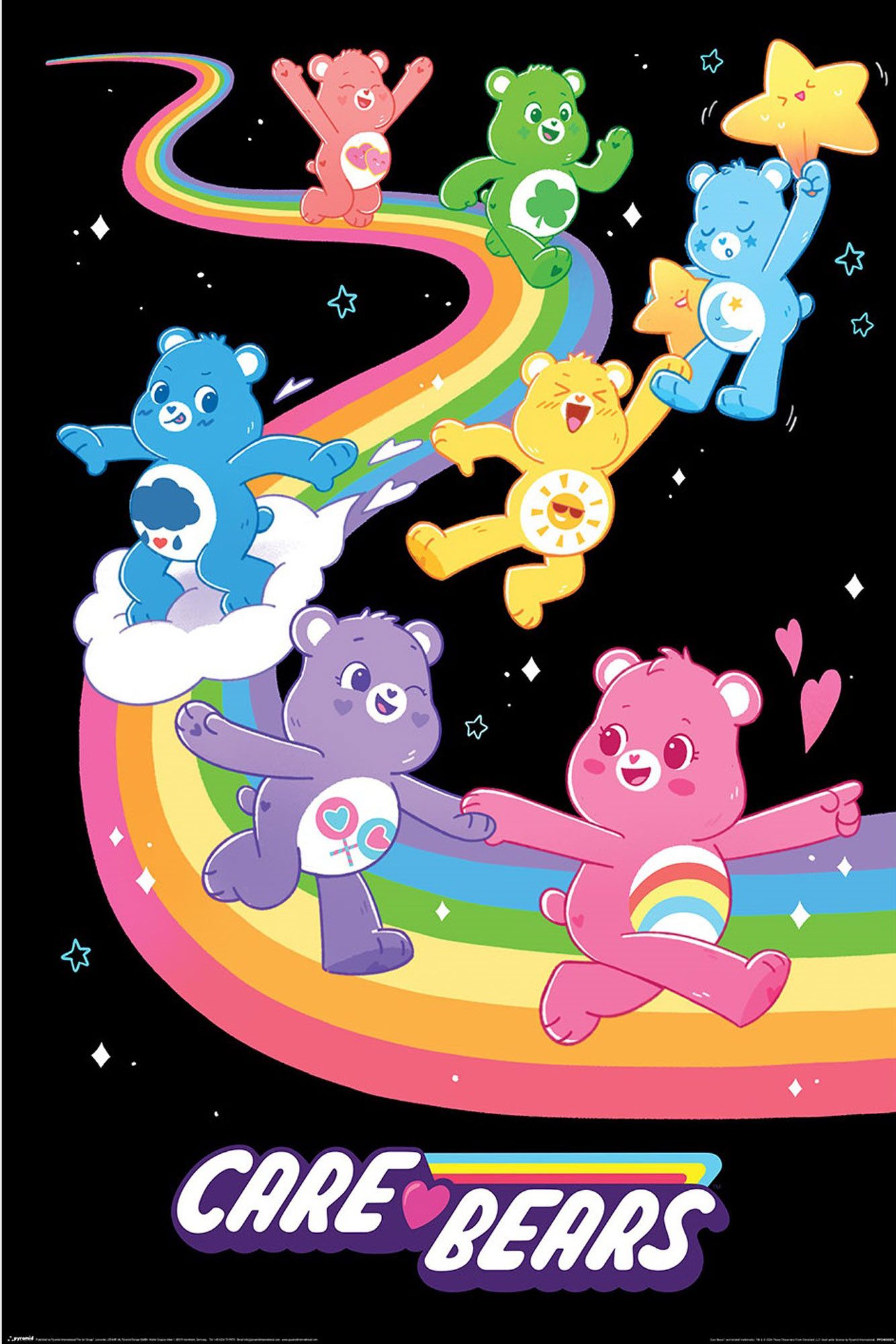 Poster Care Bears - We Love Rainbows - Poster 61x91,5 cm