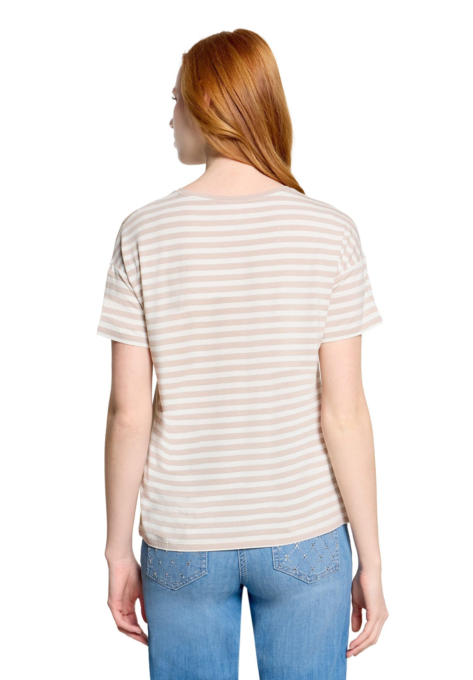 Betty Barclay Kurzarmshirt Damen mit Ringel (1-tlg)