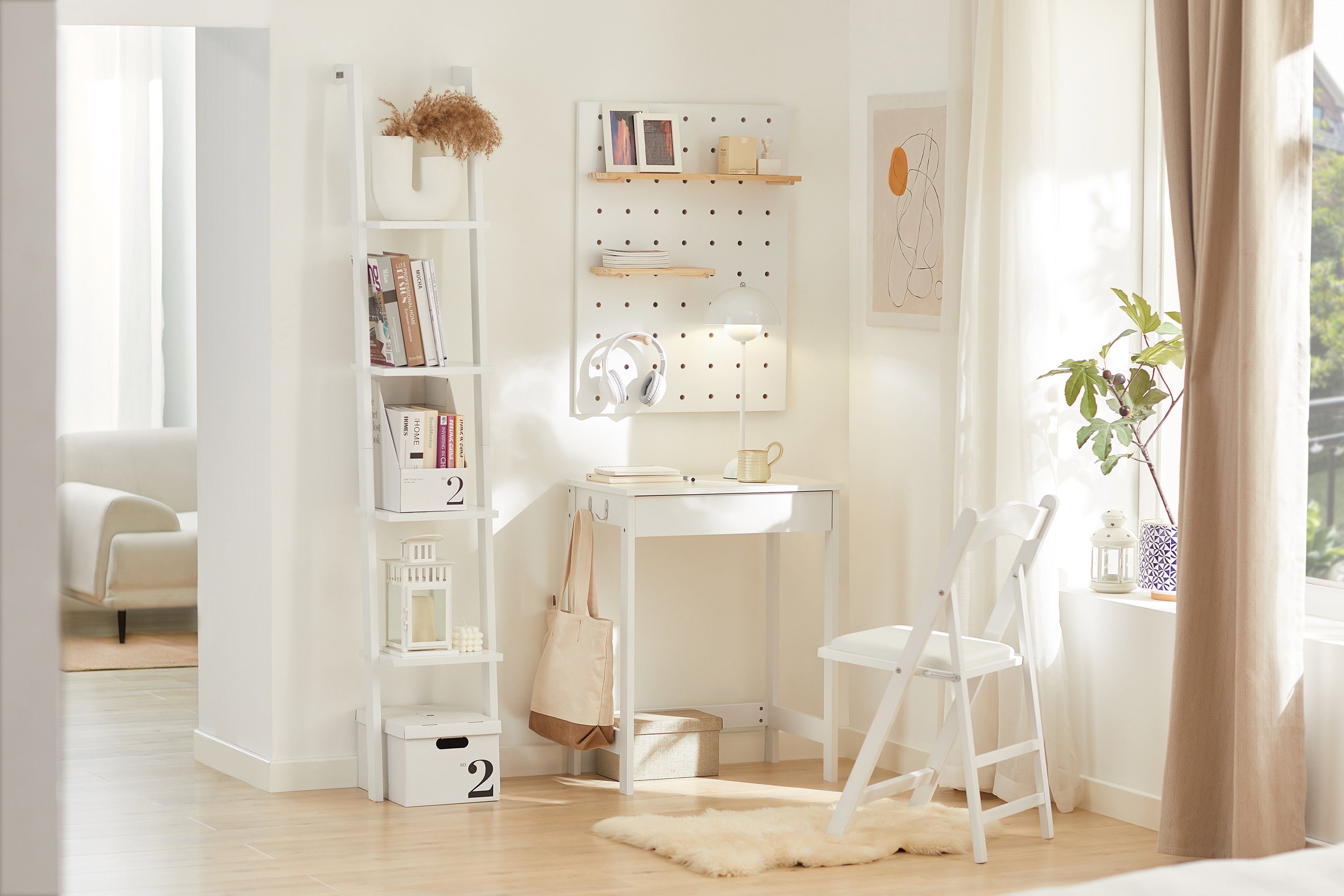 SoBuy Wandregal FRG15, Bücherregal Badezimmerregal Pflanzenregal, Wohnzimme günstig online kaufen