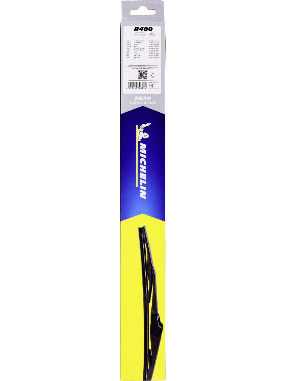 Michelin Scheibenwischblätter Michelin Scheibenwischer Heck R400 400mm