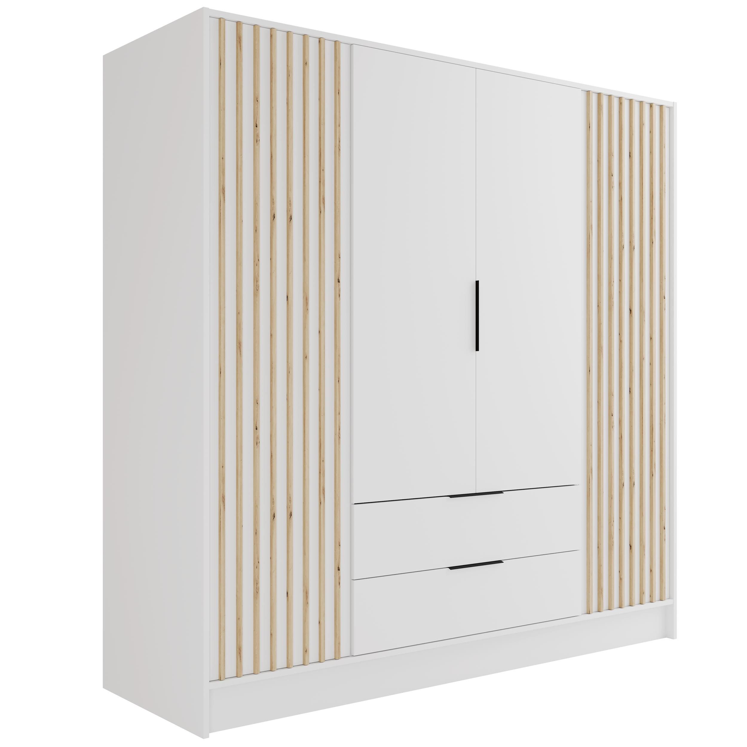ALTDECOR Drehtürenschrank NELIA (Kleiderschrank Garderobenschrank mit günstig online kaufen