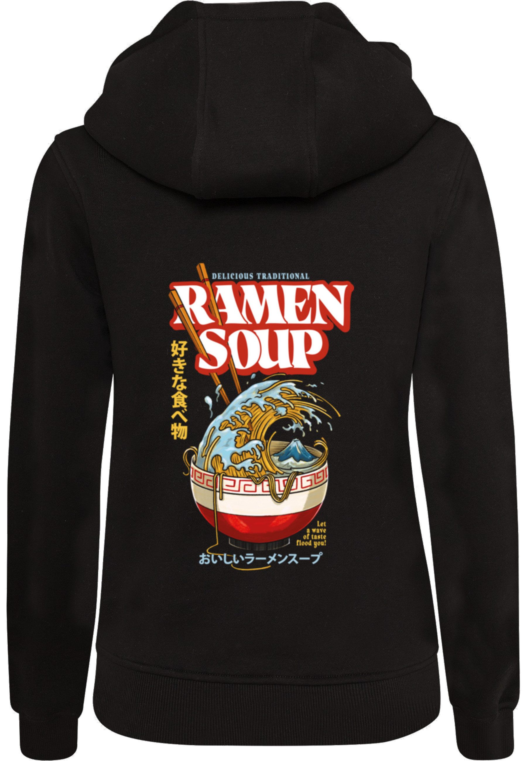 MisterTee Kapuzensweatshirt MisterTee Damen Ladies Ramen Soup Hoody günstig online kaufen