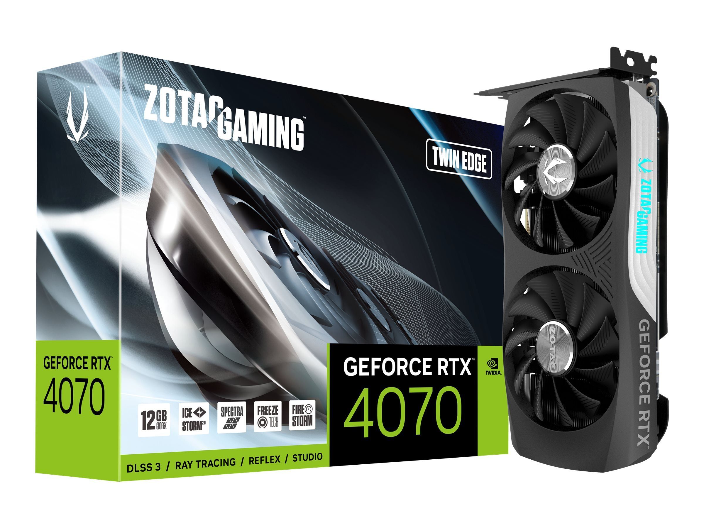 Zotac GAMING GeForce RTX 4070 Twin Edge - Grafikkarten - GeForce RTX ...