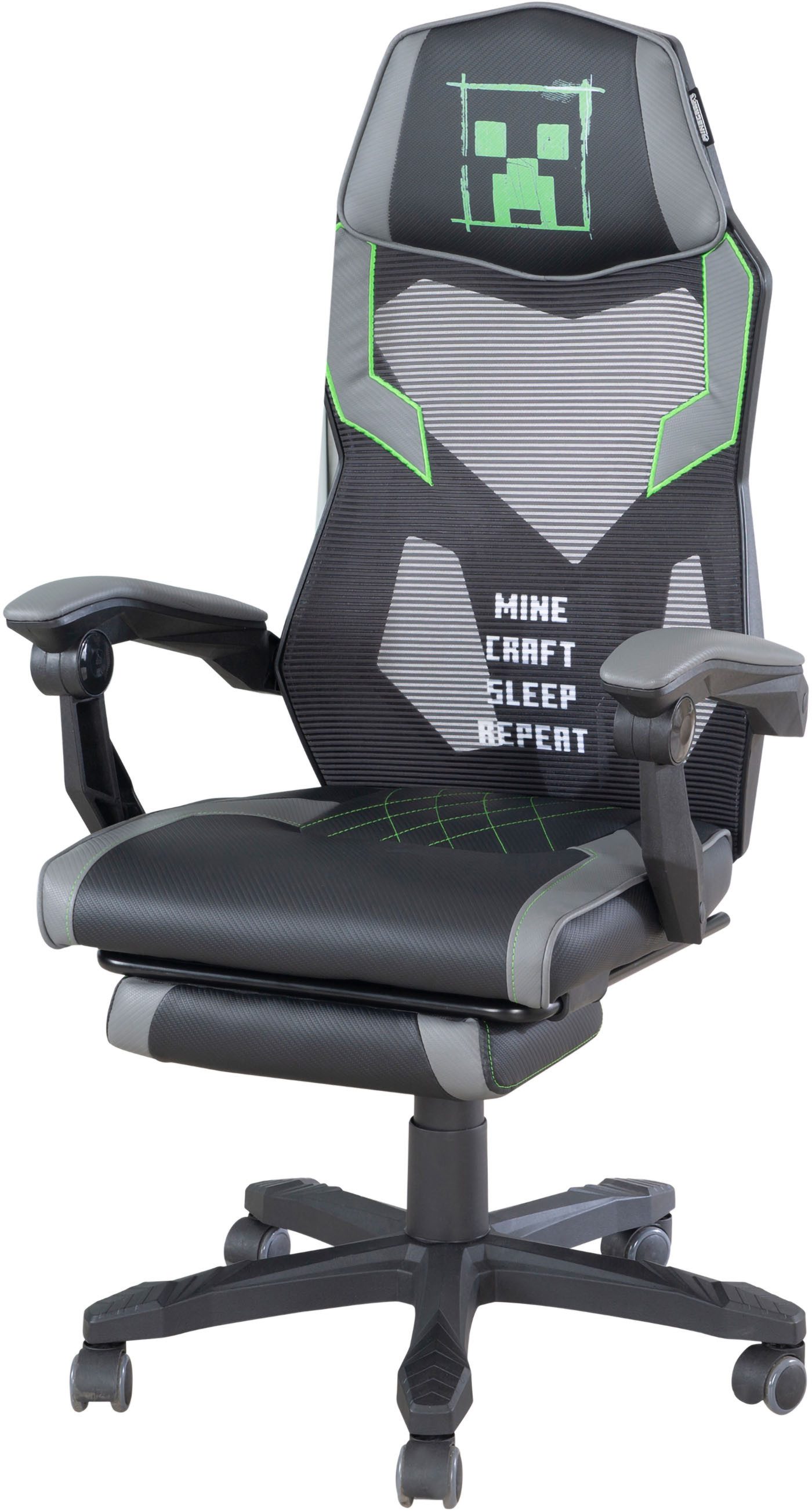 Phoenix Gaming-Stuhl (1 St), Creeper Design