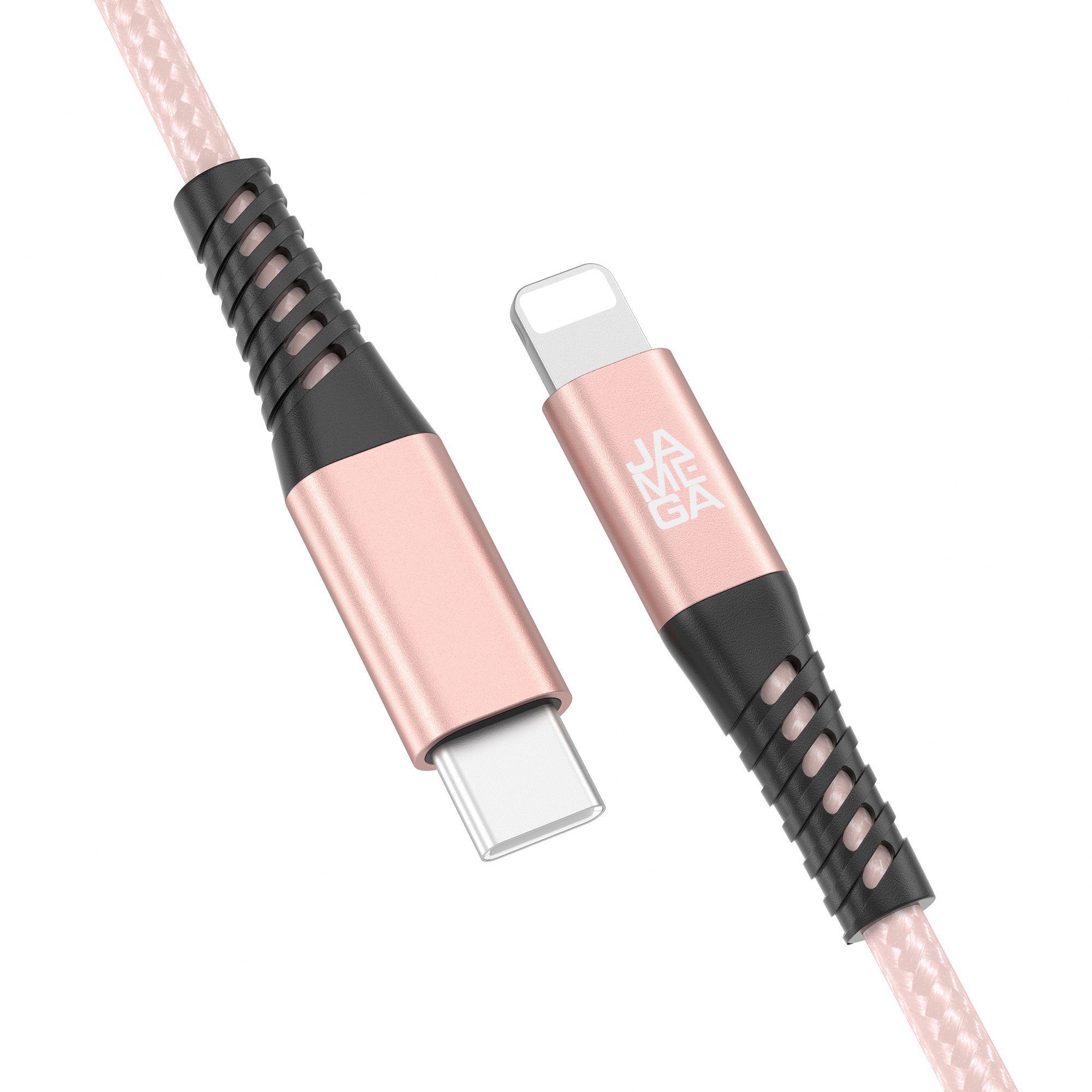JAMEGA USB-C zu Iphone Kabel 480M 60W - verschiedene Farben - 0,5m - 3m USB-Kabel, USB Typ C, 8-Pin Stecker - kompatibel mit Iphone (300 cm)