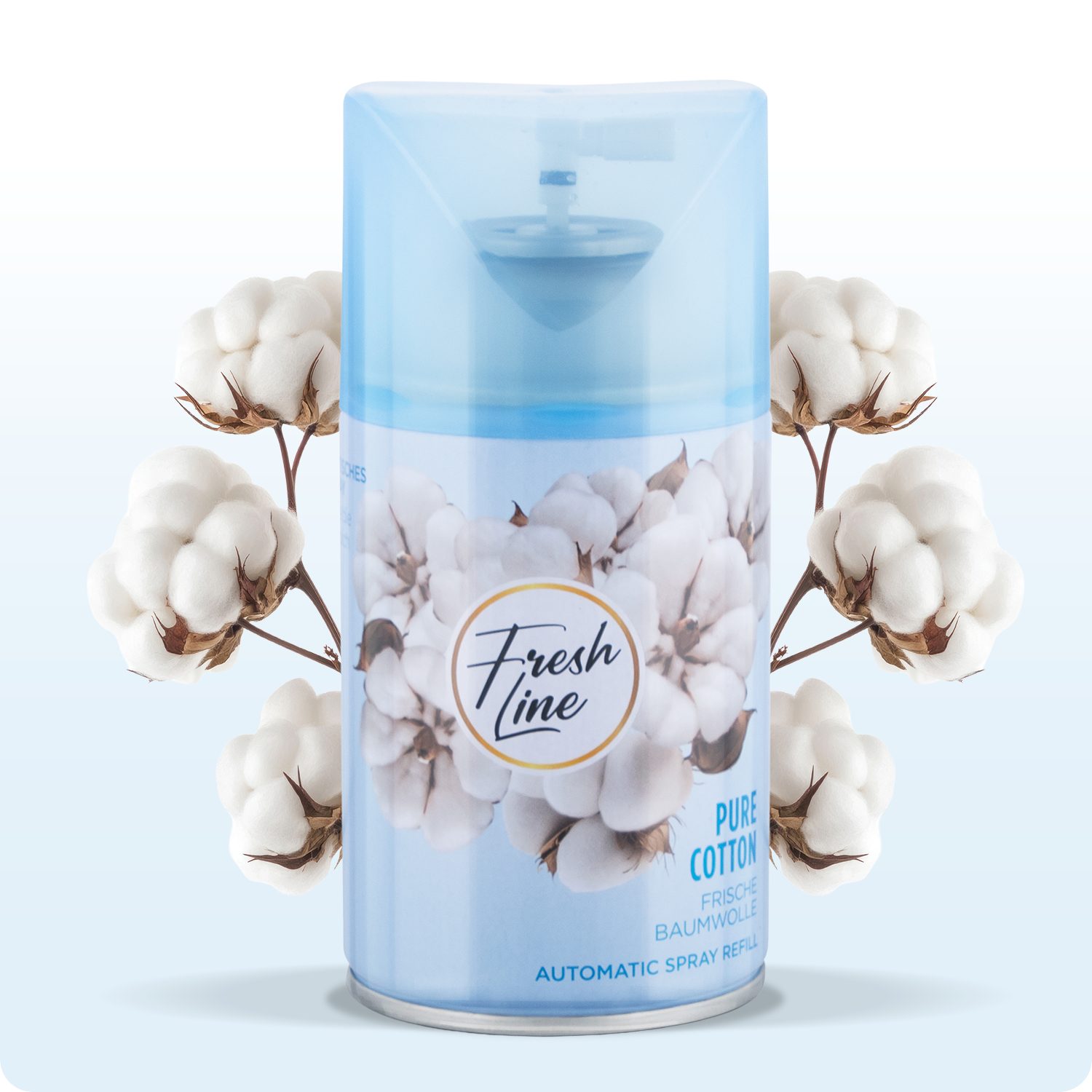 Fresh Line Raumduft Nachfüllspray 250 ml – Für automatischen Zerstäuber, Für handelsübliche Zerstäuber – für private und gewerbliche Räume