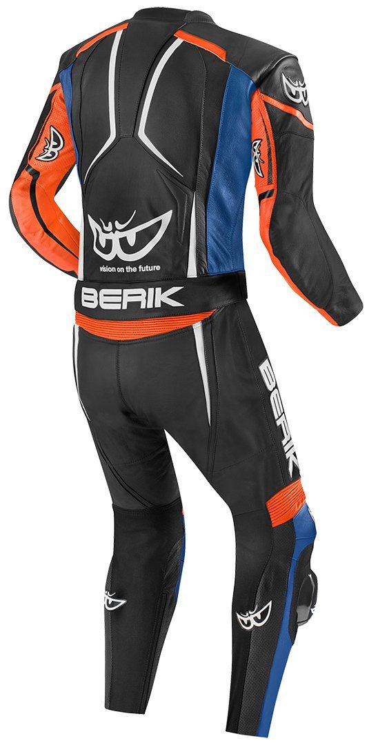 Berik Motorradkombi Ascari Pro 2-Teiler Motorrad Lederkombi perforiert
