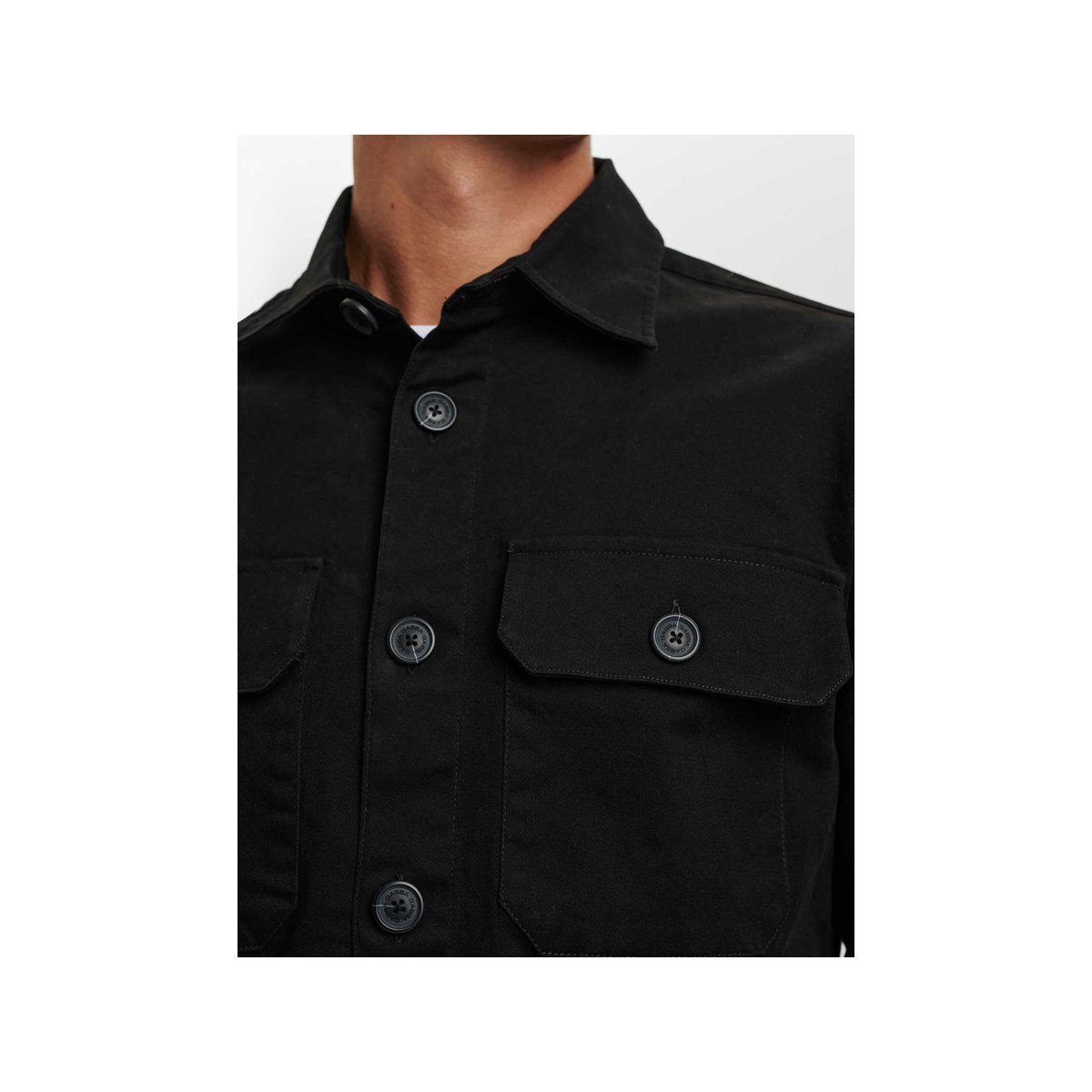& regular (1-tlg) GABBANA T-Shirt DOLCE schwarz