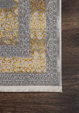 Orientteppich Orientalisch Teppich mit Fransen, Mazovia, 120 x 170 cm, Kurzflor, Fransen, Orientteppich, Vintage