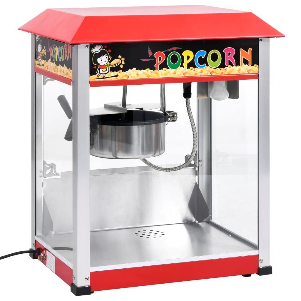 vidaXL Popcornmaschine mit Popcornmaschine Teflon-Kochtopf W 1400