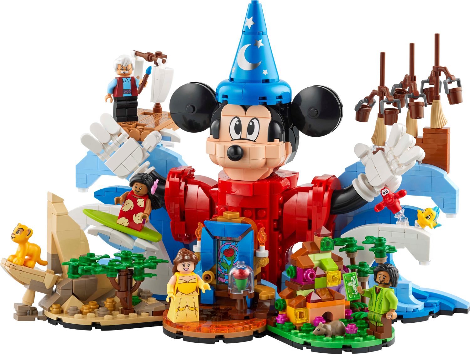 LEGO® Ideas 21352 Disney Magie Spielbausteine, (Set, 1103 St., Set) günstig online kaufen