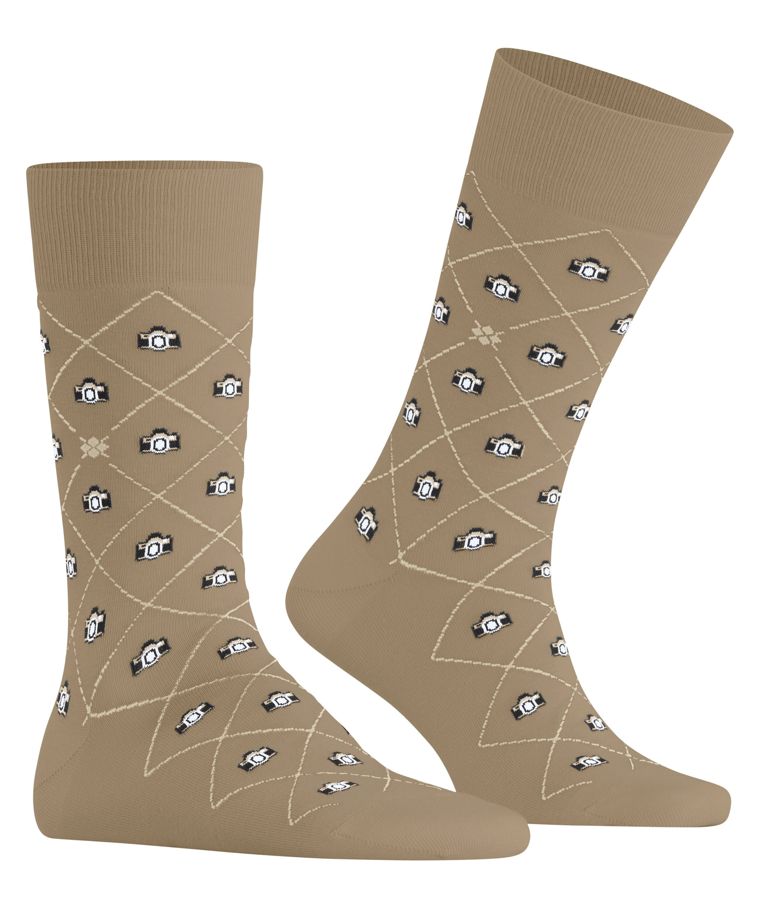 Burlington Socken Snapshots (1-Paar) mit Argyle-Muster günstig online kaufen