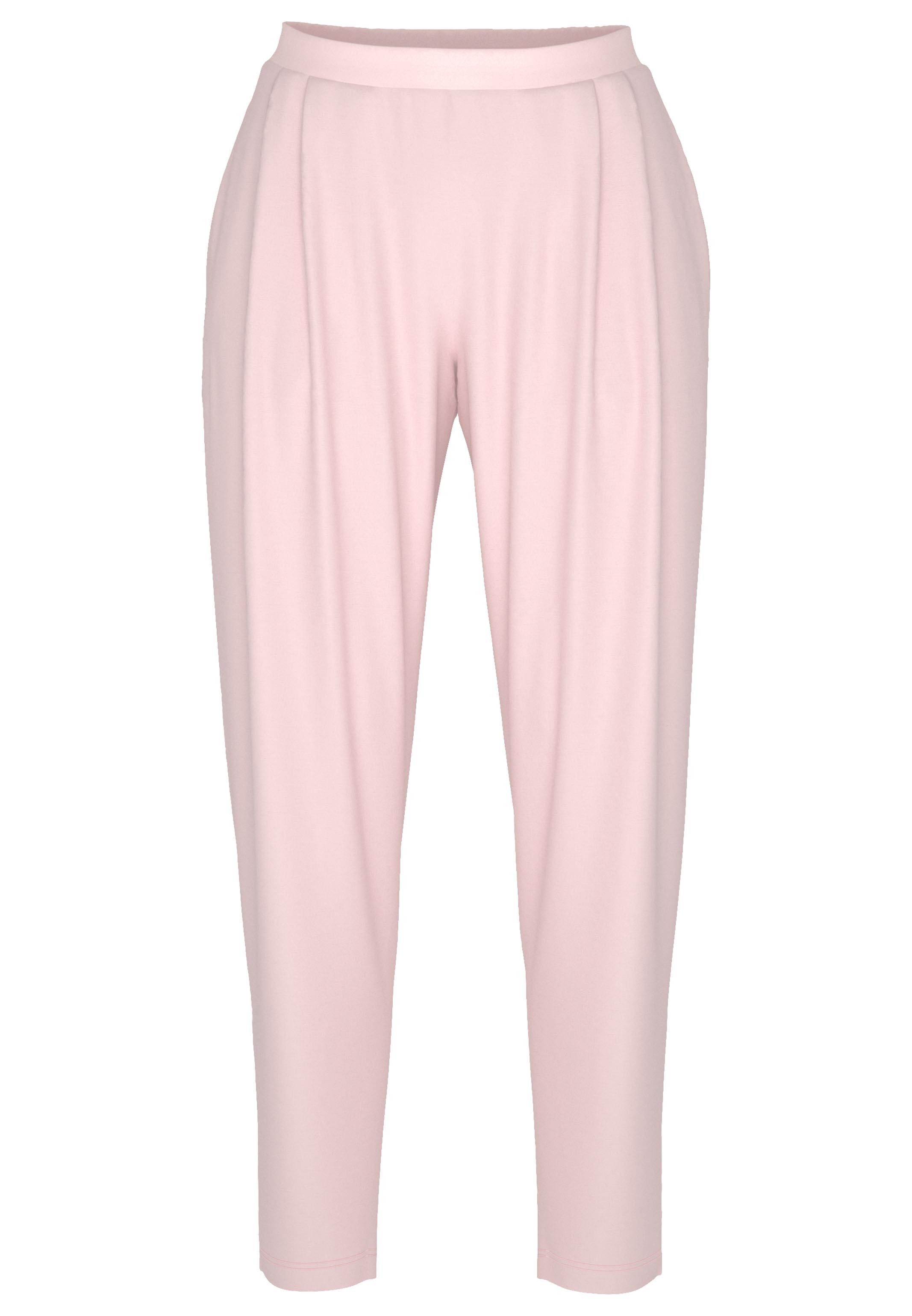 Mey Schlafhose Pure Chic (1-tlg) Schlafanzug Hose - Atmungsaktiv - Mit weichem Satinbund