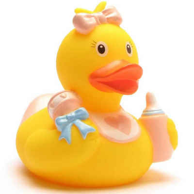 Lilalu Badespielzeug Badeente Baby Mädchen Quietscheente