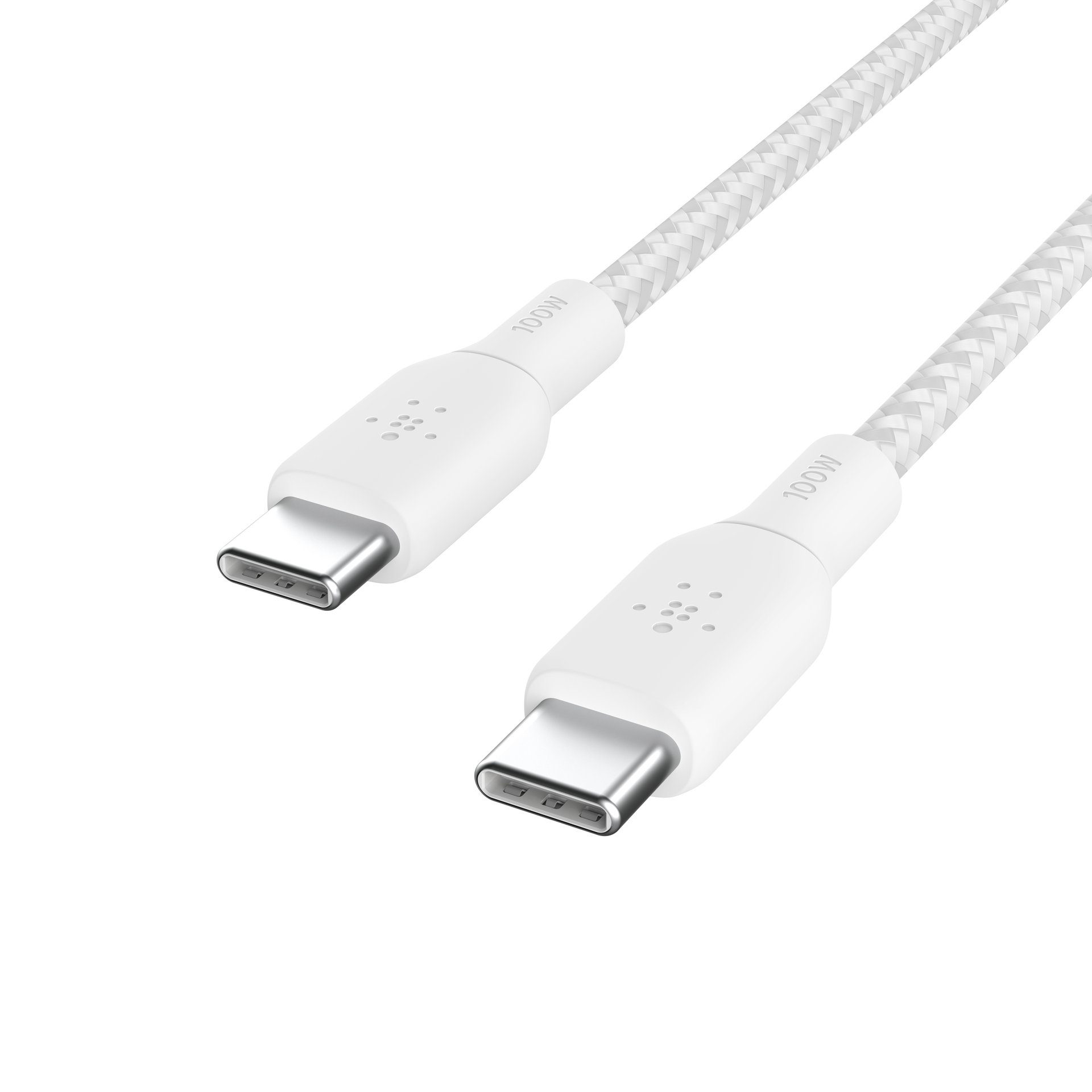 Belkin BOOST CHARGE USB-C/USB-C Kabel, bis 100 W, 2m USB-Kabel, USB Typ C, (200 cm)