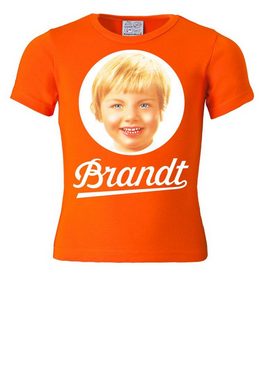 LOGOSHIRT T-Shirt Brandt Zwieback mit Retro-Print