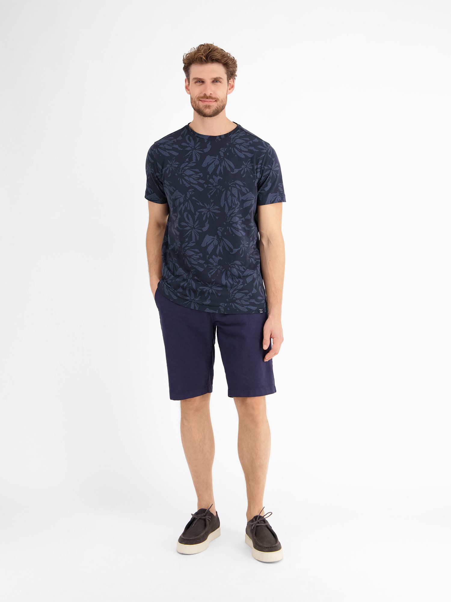 LERROS T-Shirt T-Shirt mit Stretchanteil