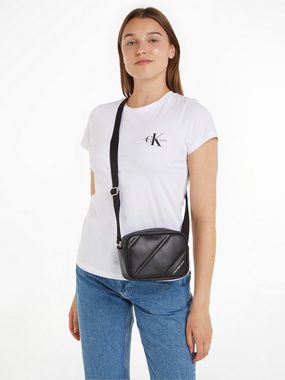 Calvin Klein Jeans Mini Bag QUILTED CAMERABAG18, Handtasche Damen Tasche Damen Schultertasche