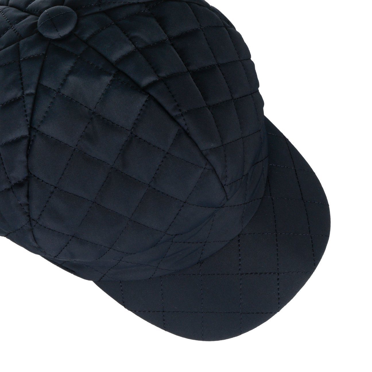 Ballonmütze mit Schirm dunkelblau Damencap (1-St) Lipodo