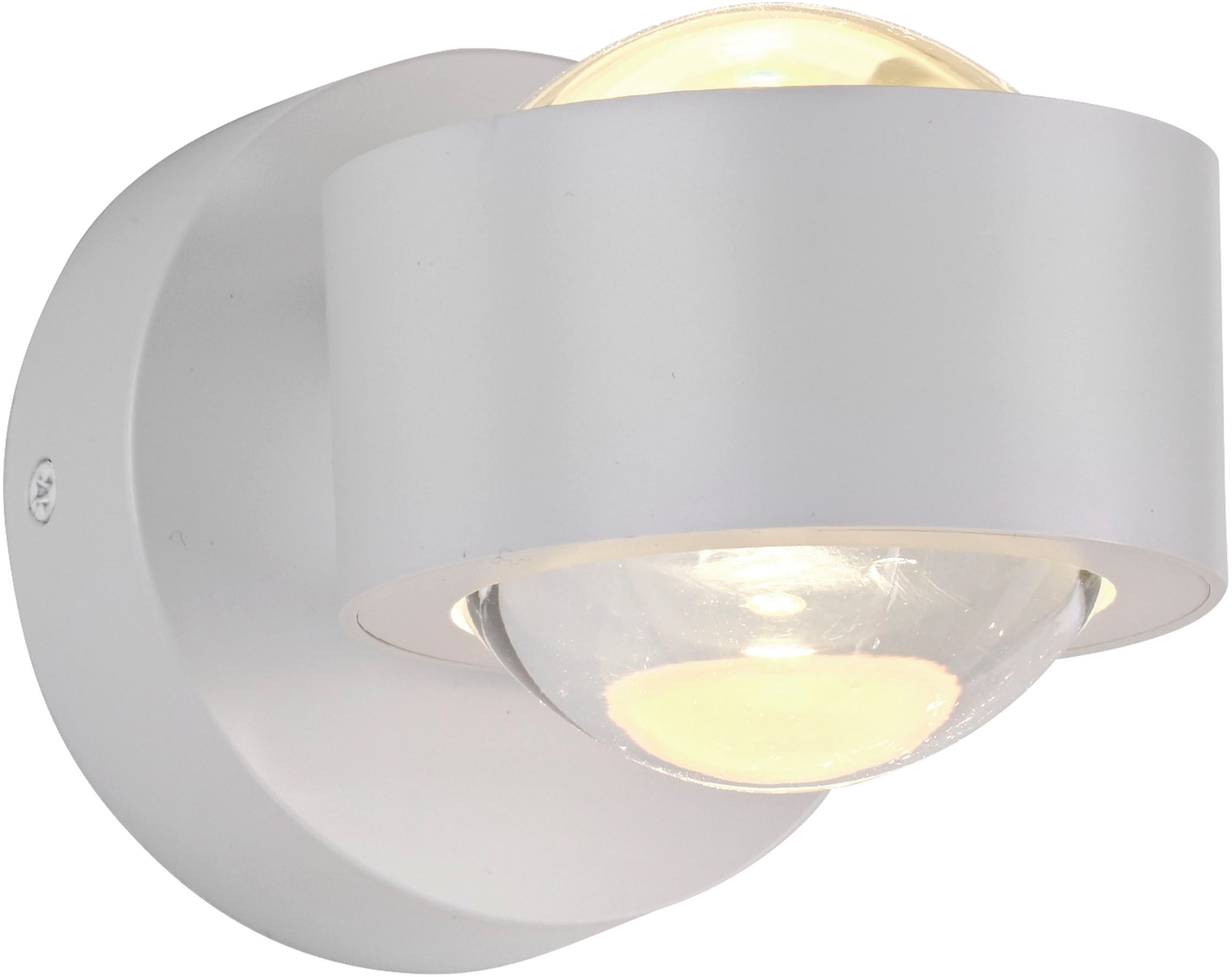 SCHÖNER WOHNEN-Kollektion LED Wandleuchte CHIA, LED fest integriert, Warmweiß, SCHÖNER WOHNEN Kollektion, Up- und Downlight