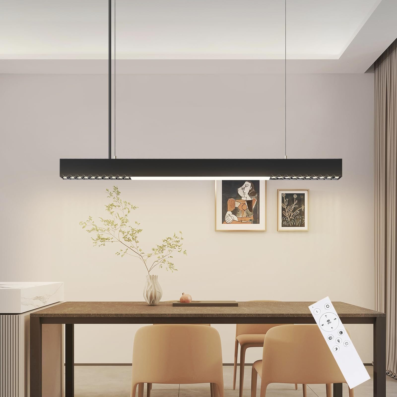 Nettlife LED Pendelleuchte Esstisch Dimmbar mit günstig online kaufen