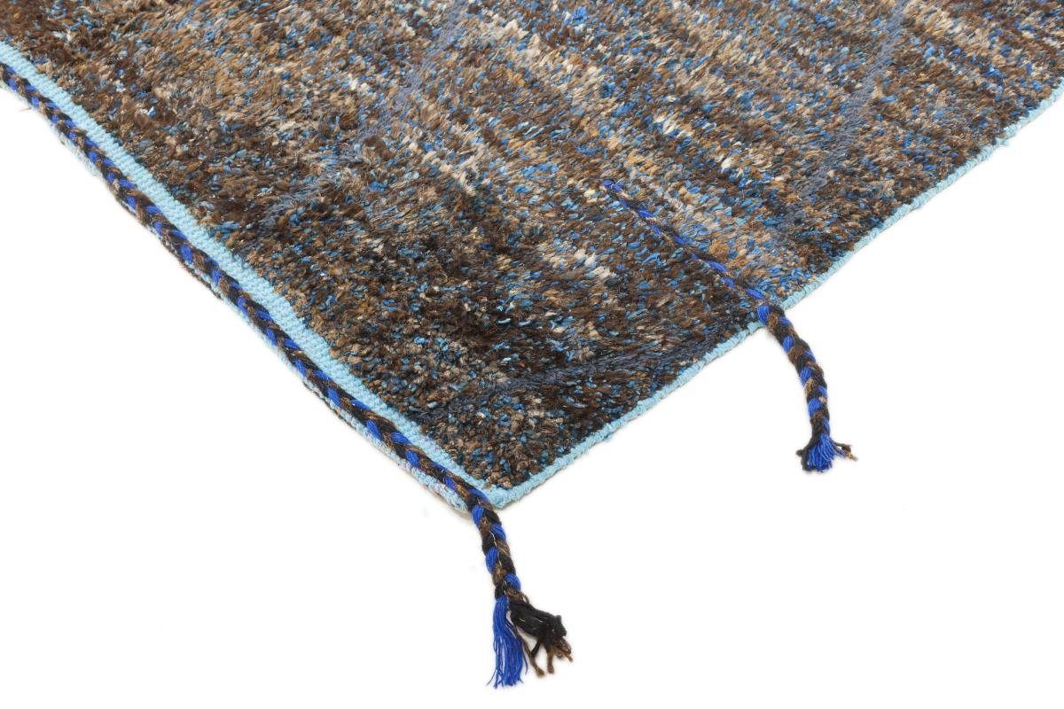 rechteckig, Orientteppich Trading, Maroccan Handgeknüpfter mm Moderner Orientteppich, Design Nain Berber 20 266x376 Höhe: