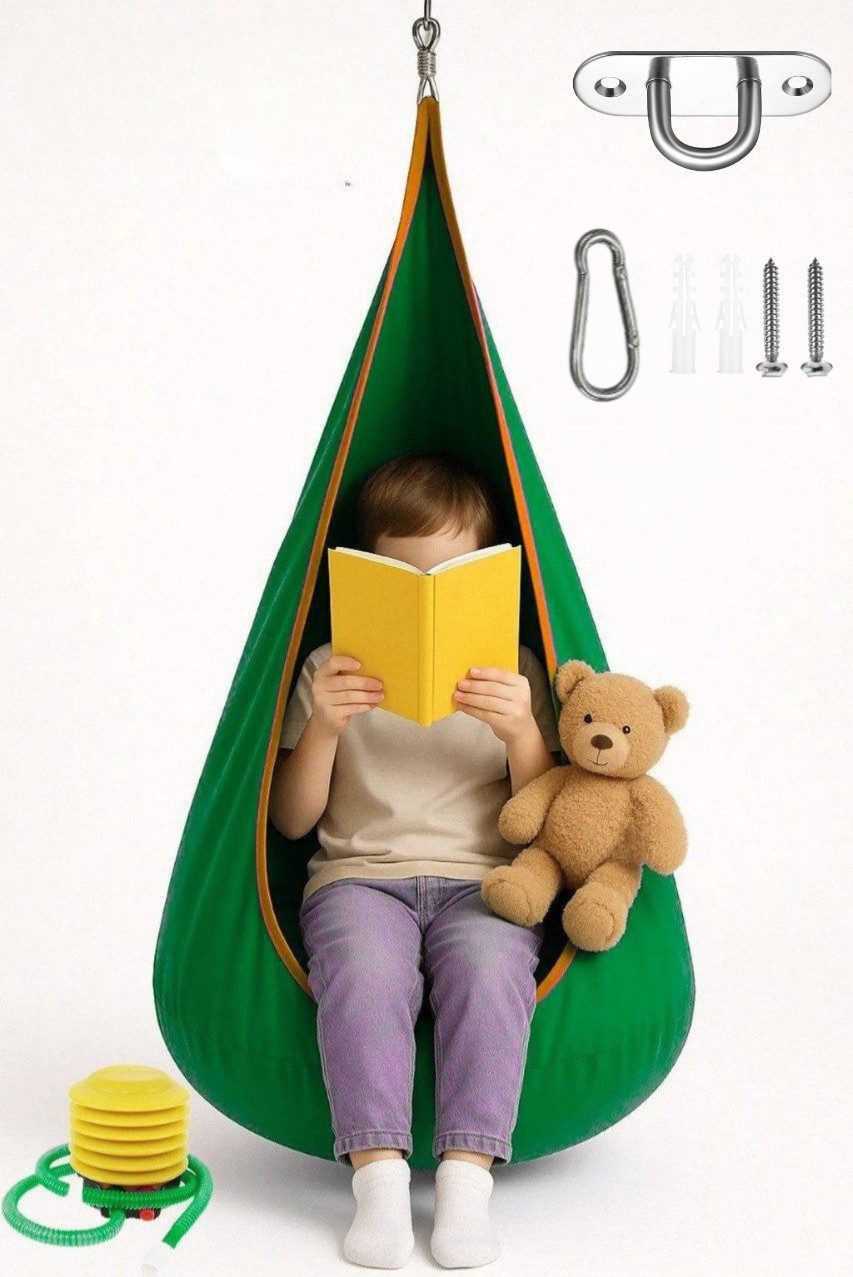 Diyarts Hängehöhle (Hängesitz Set, Kinder-Hängesessel aus Baumwolle), bis 8 günstig online kaufen