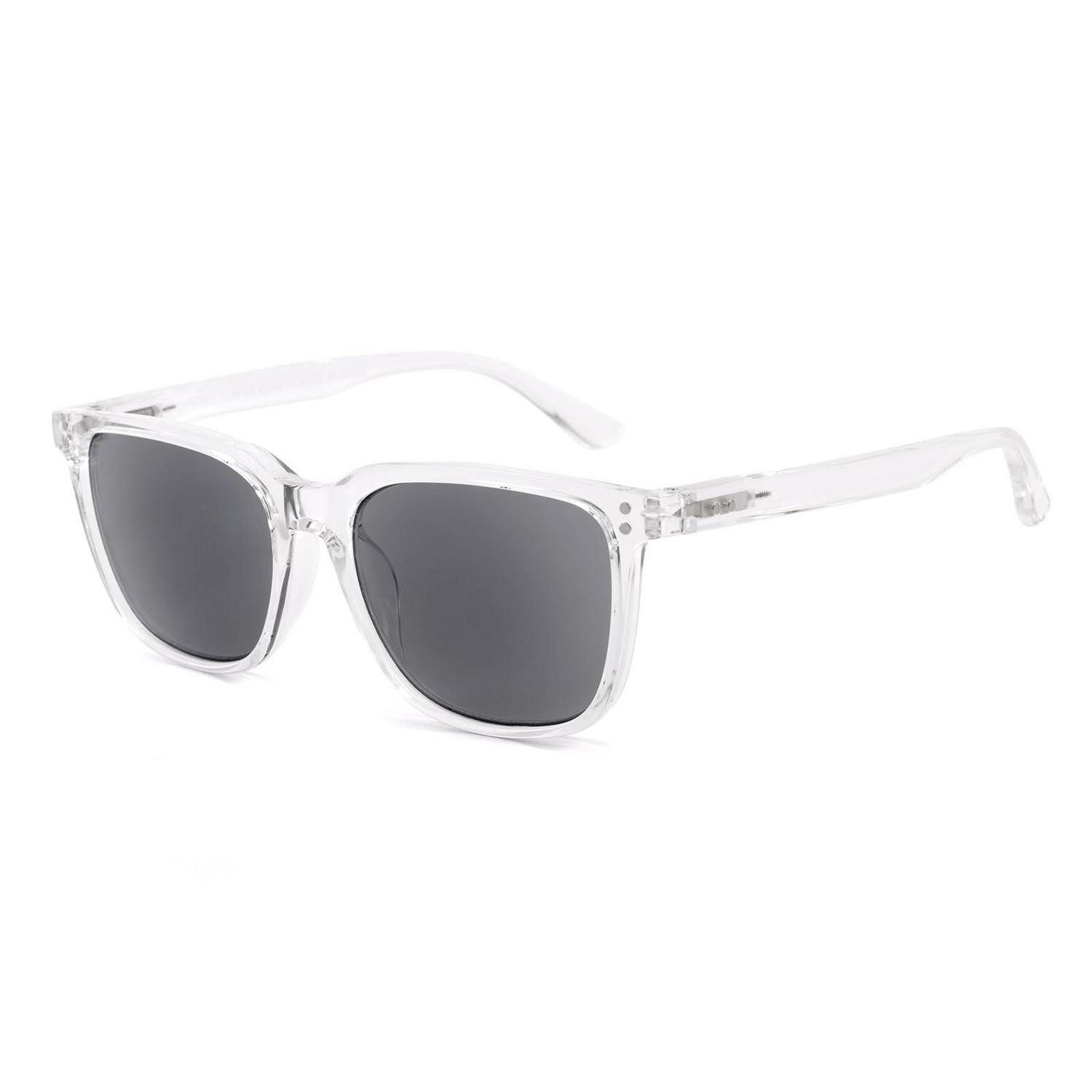 LuxusKollektion Retrosonnenbrille Lesesonnenbrille Herren Quadratisch UV400 Klar 2.5