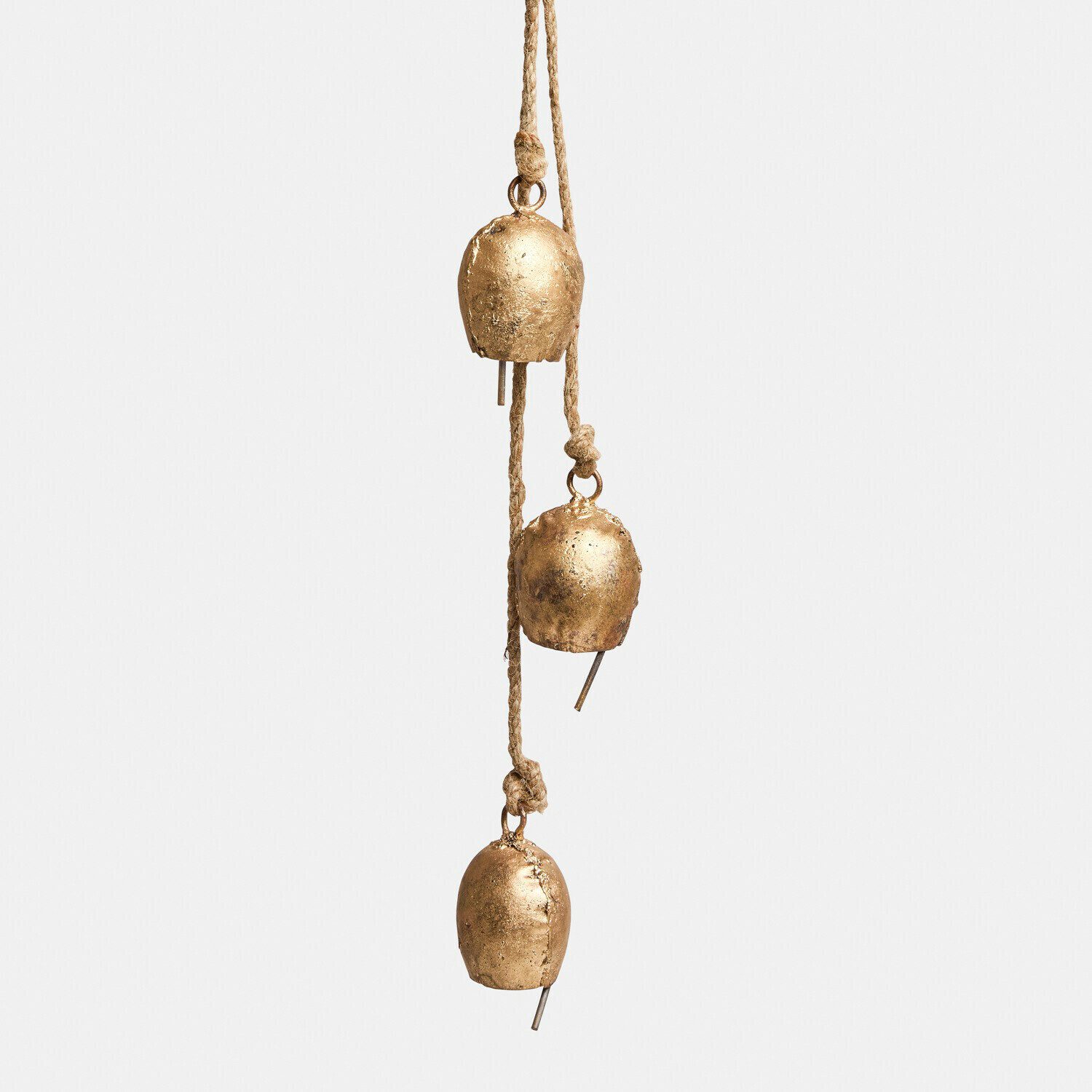Mirabeau Dekoobjekt Glocke 3er Set  Orelli antikgold