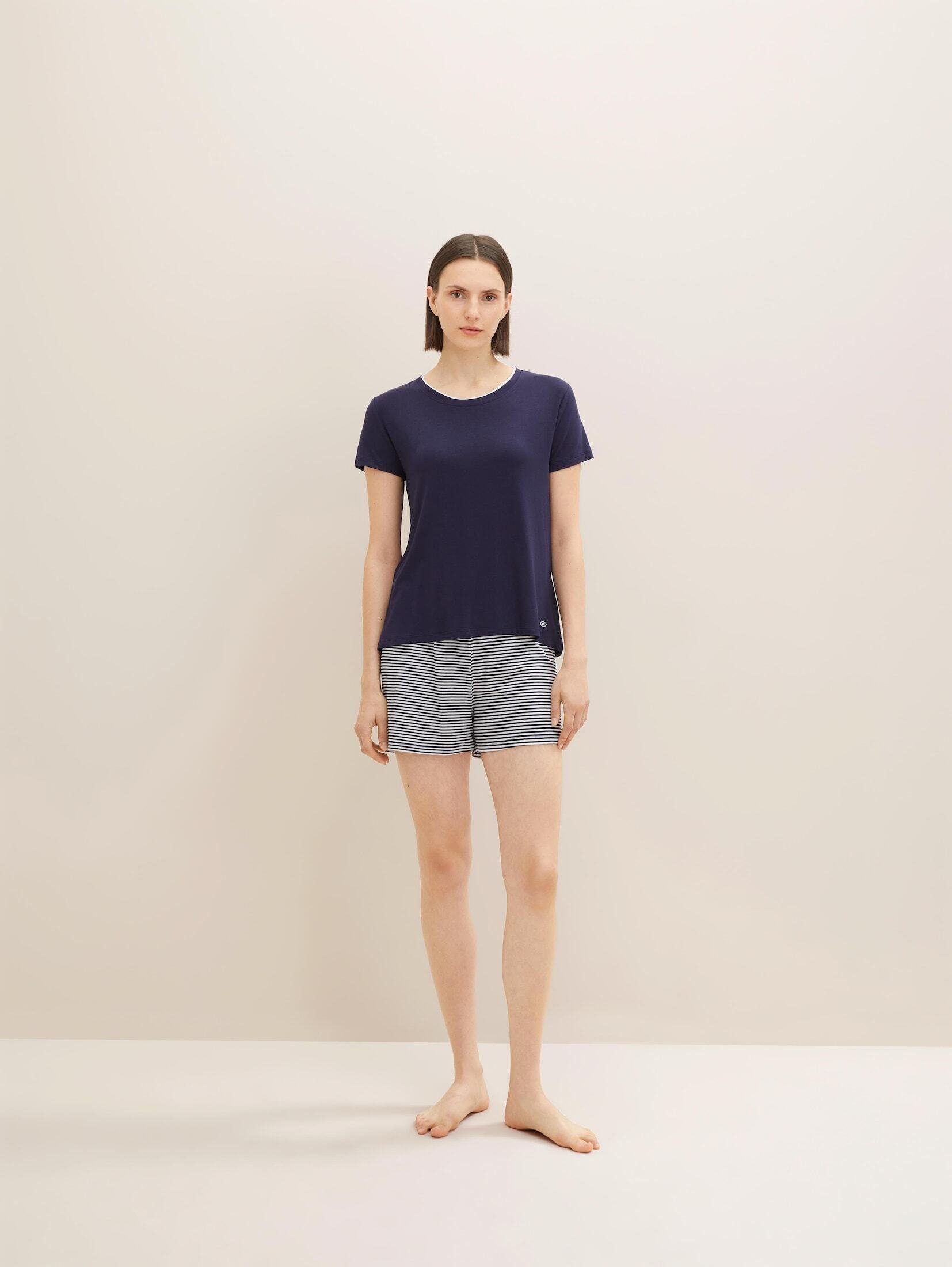 TOM TAILOR Pyjama Bodywear (2 tlg) Pyjama-Set mit Streifenmuster