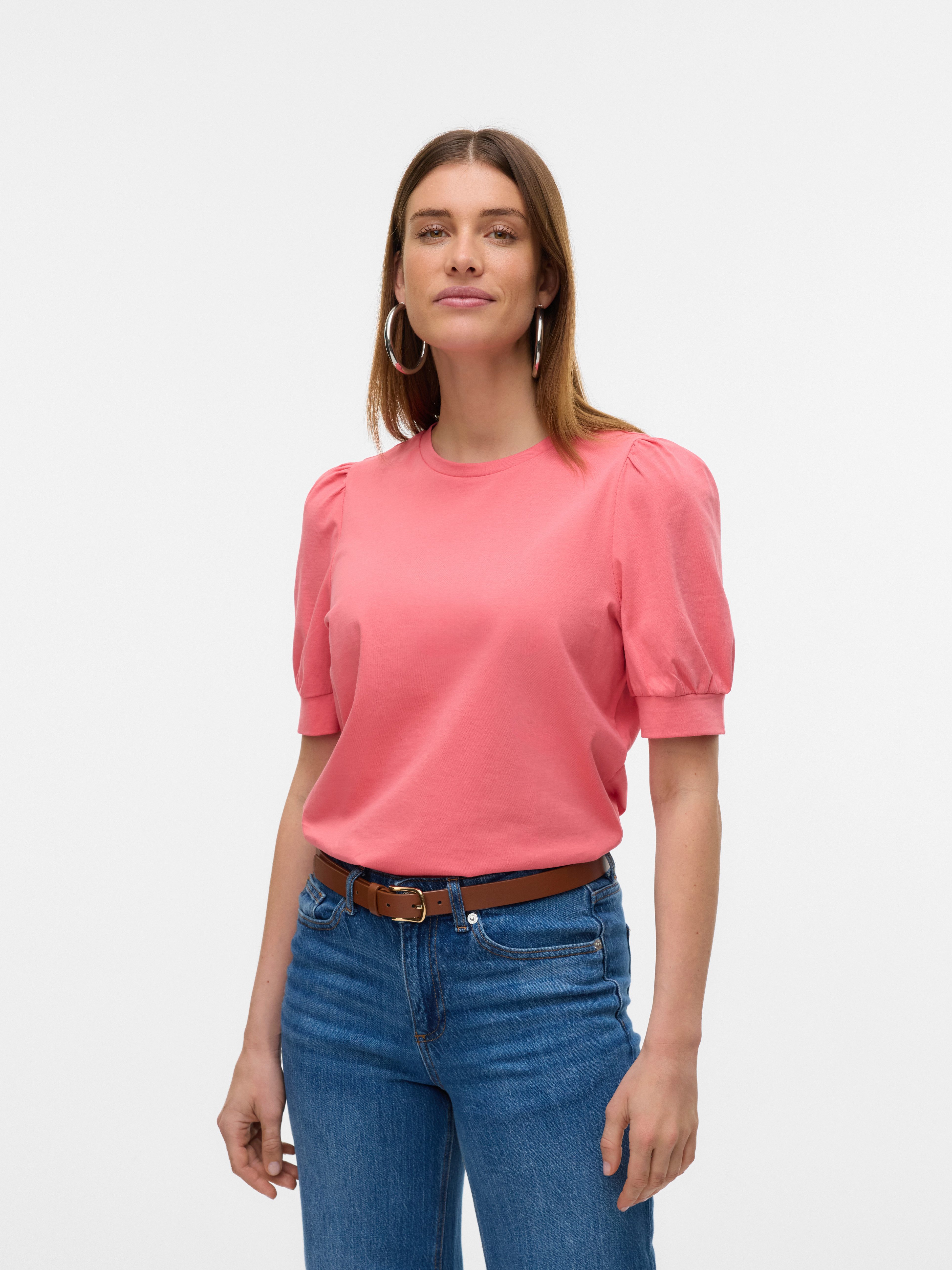 T-Shirt VMKERRY 2/4 O-NECK TOP VMA JRS NOOS