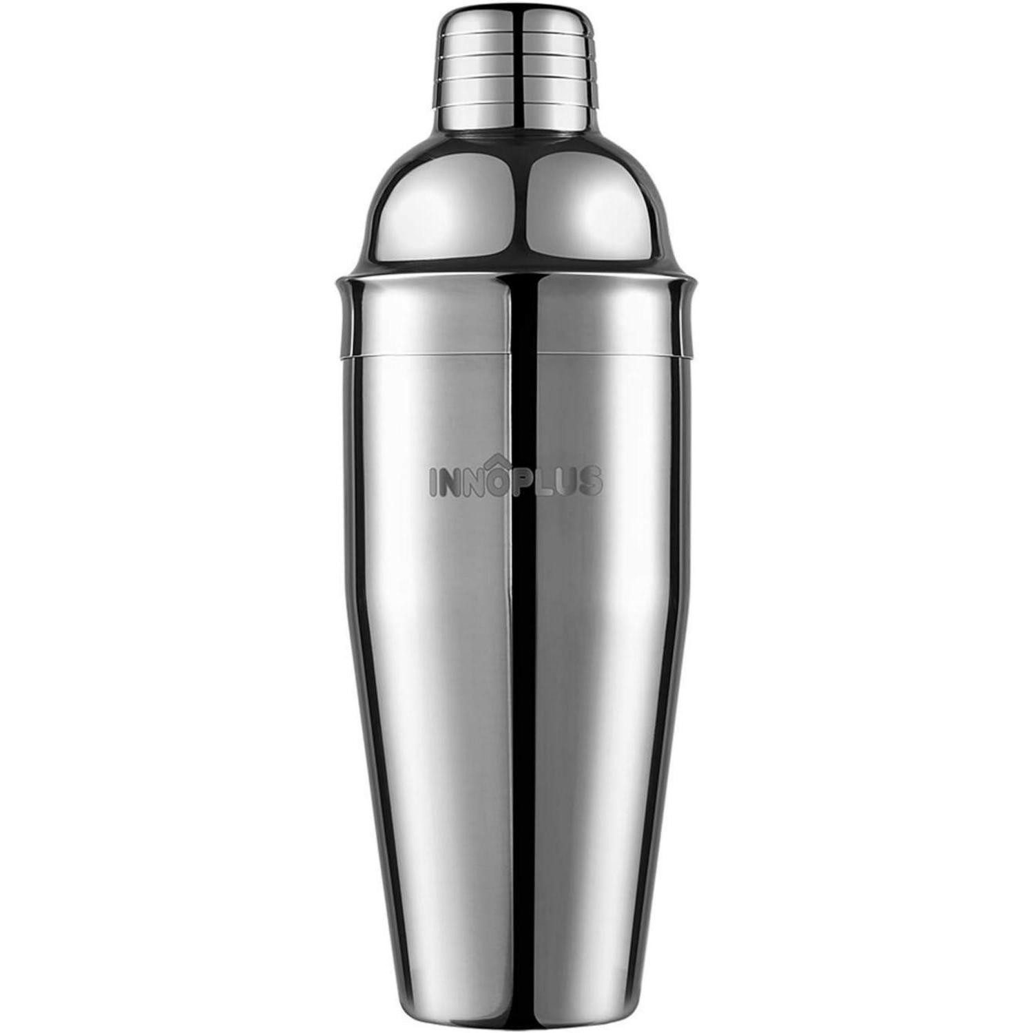 LuxusKollektion Cocktail Shaker Cocktail Shaker Set 750ML Edelstahl Barkeeper Zubehör Weihnachten, Metall