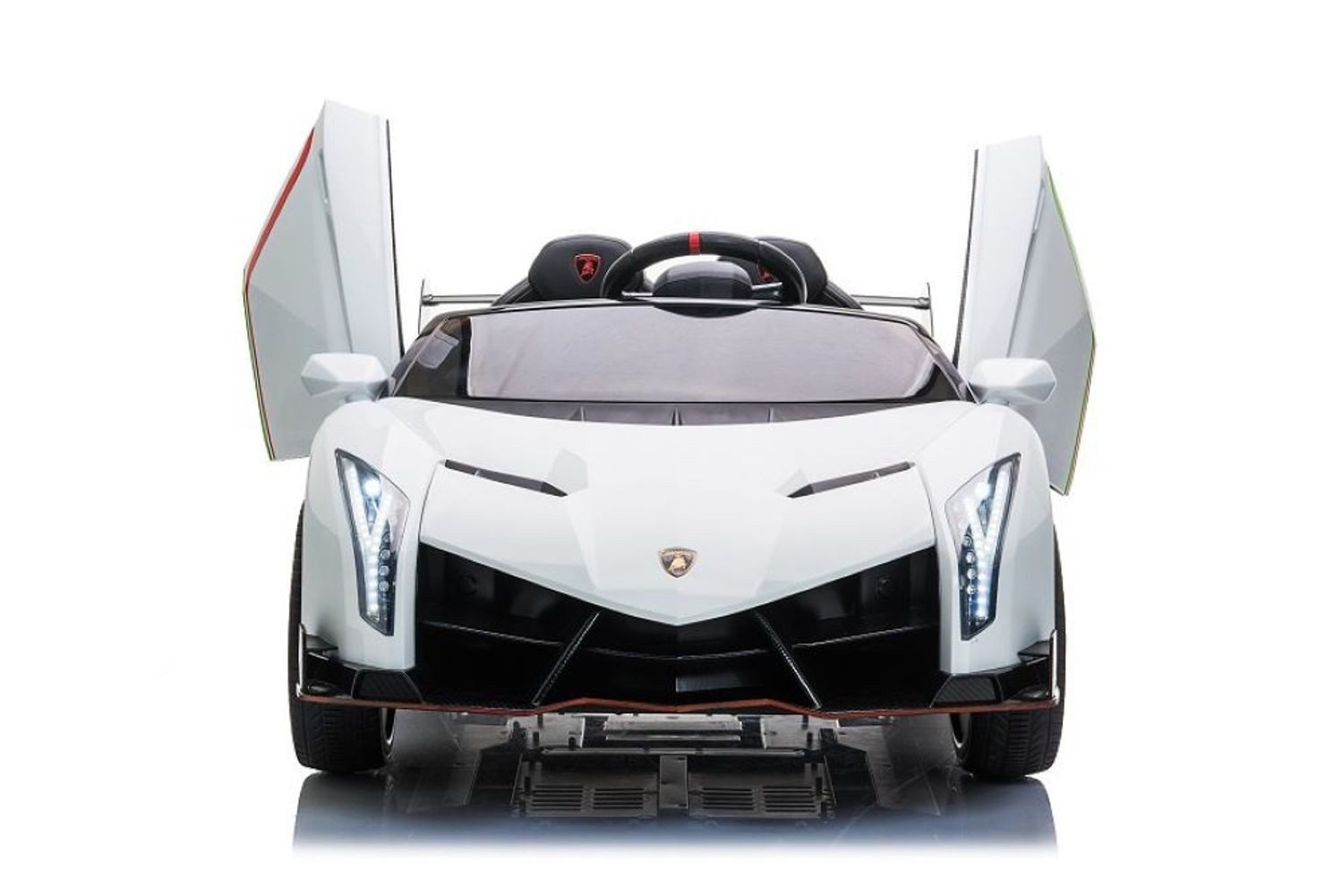 ES-Toys Elektro-Kinderauto Kinder Elektroauto Lamborghini, Belastbarkeit 30 kg, Veneno 615B EVA-Reifen Fernbedienung