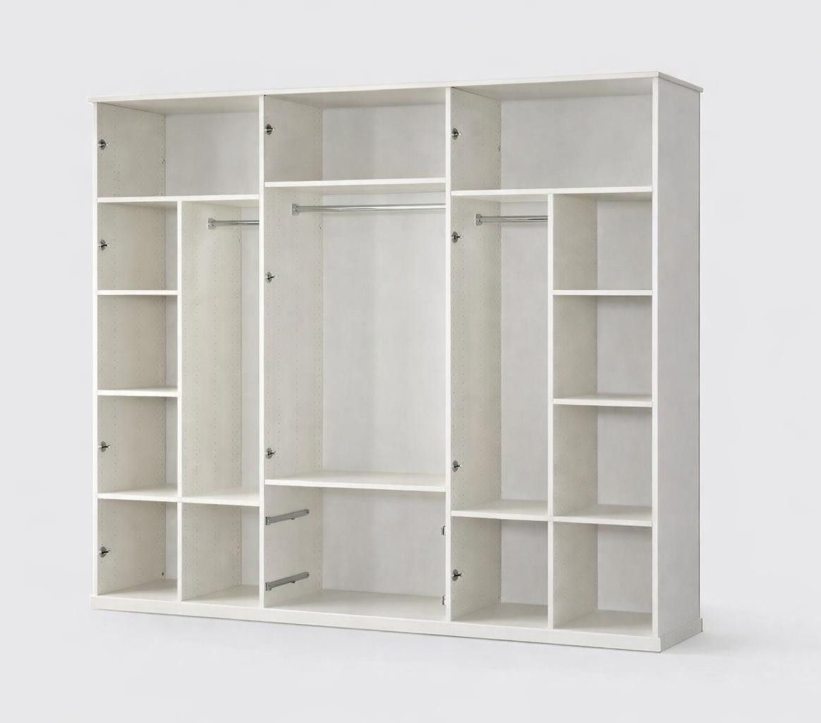 JVmoebel Schlafzimmer-Set Modernes Schlafzimmer-Set: Bett & Kleiderschrank – 2 tlg., (2-tlg)