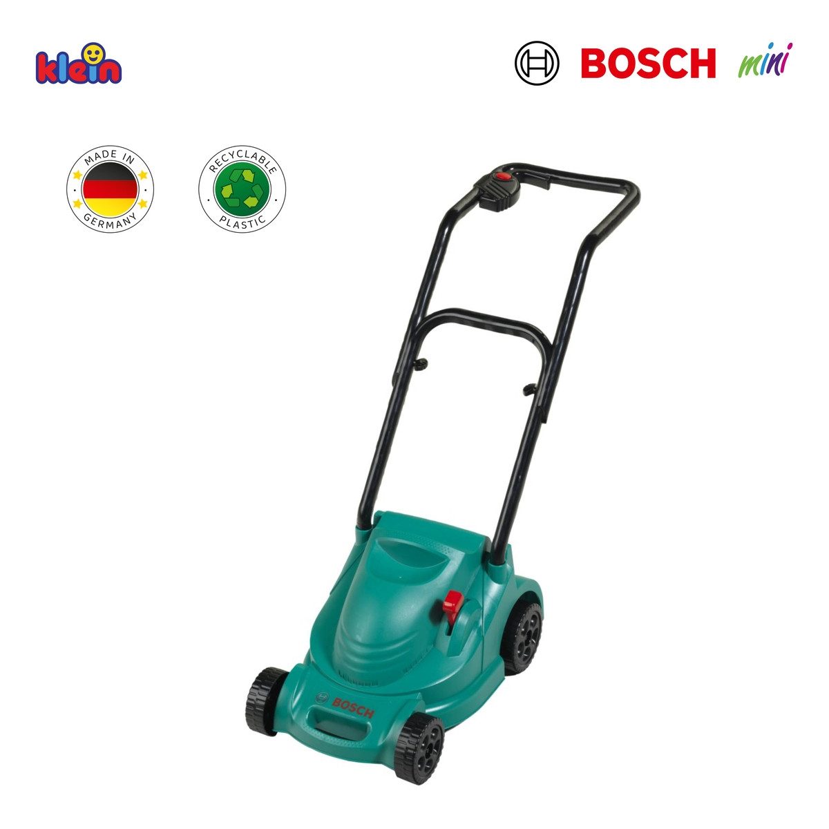 Theo Klein Kinder-Rasenmäher Rasenmäher Bosch Garten Rotak grün/schwarz