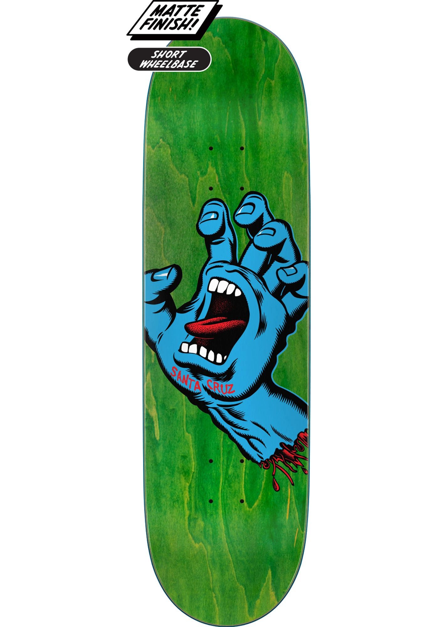 Skateboard Screaming Hand