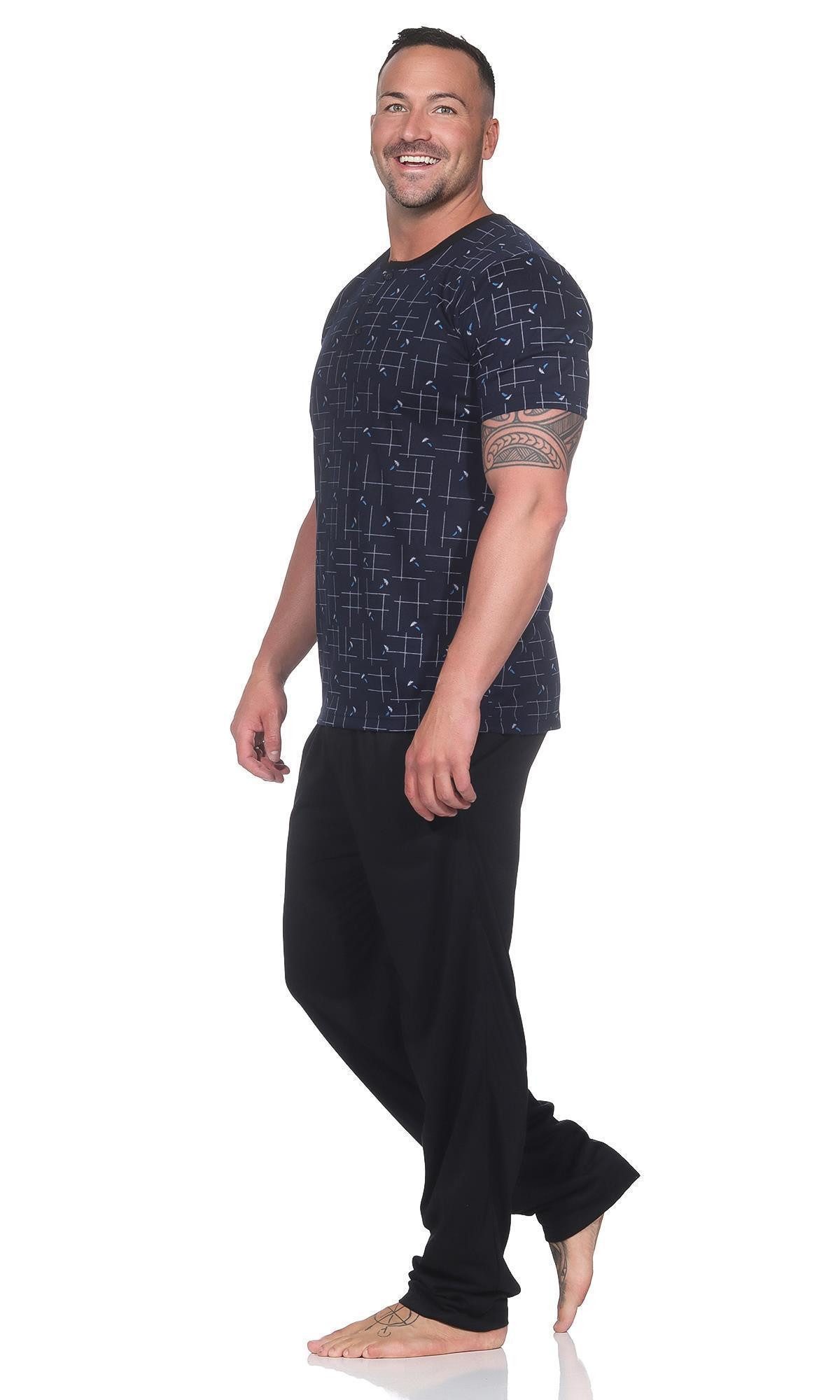 EloModa Pyjama Herren Pyjama Set kurzarm günstig online kaufen