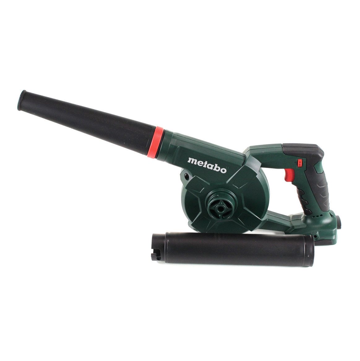 metabo Akku-Laubbläser AG 18 Akku Gebläse 18 V + 2x LiHD Akku 8,0Ah + Ladegerät