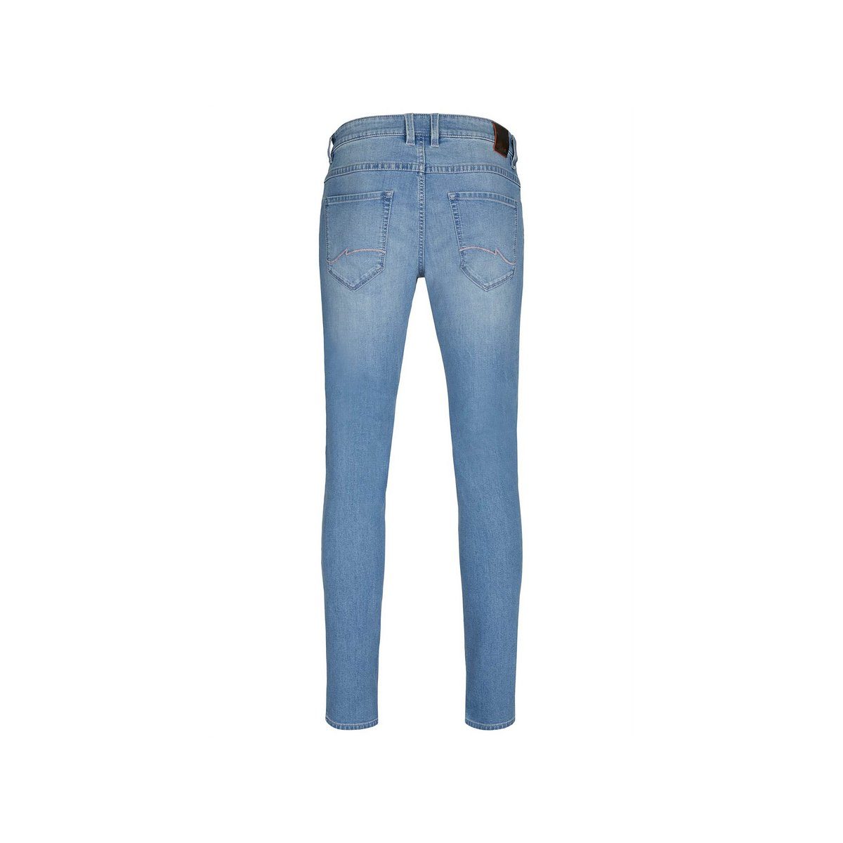 5-Pocket-Jeans bleached Hattric weiß (1-tlg)