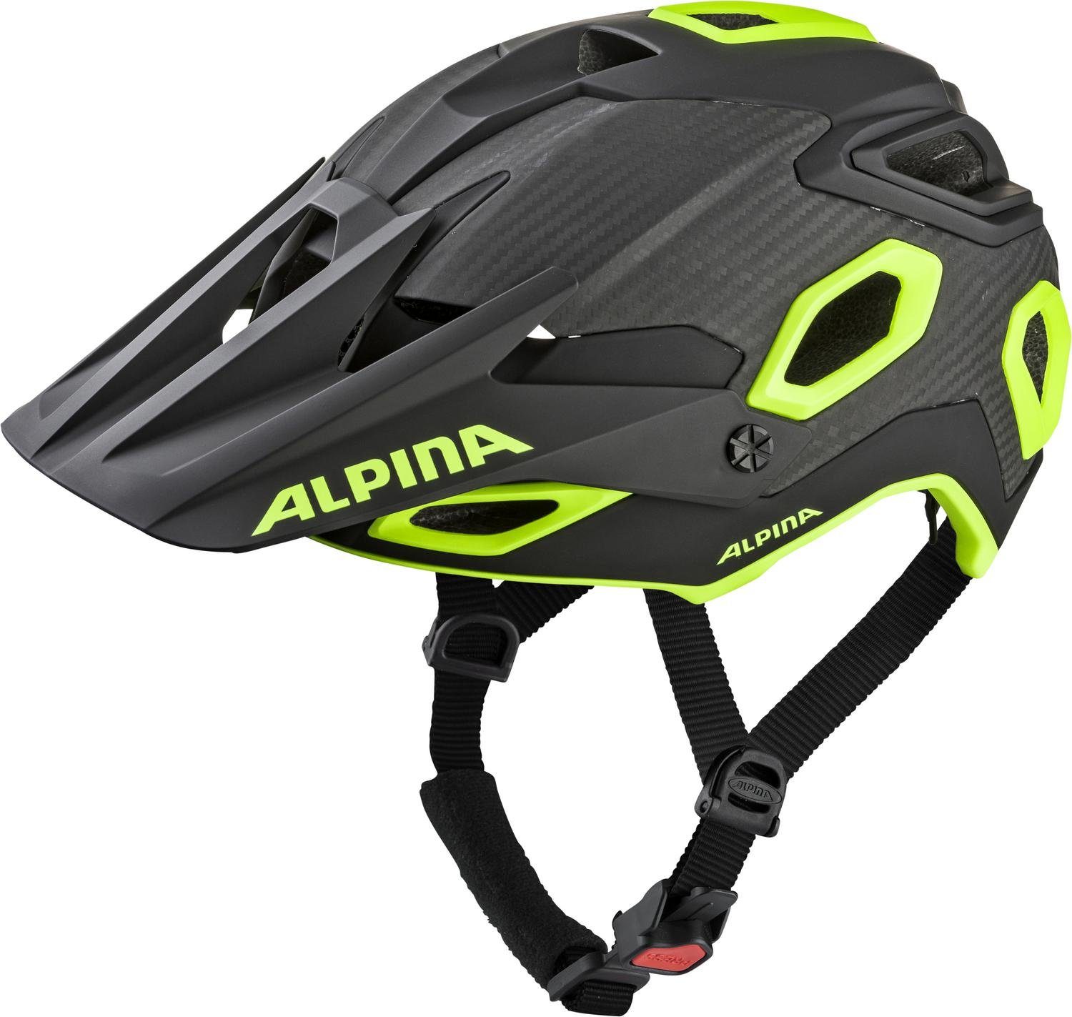 Alpina Sports Fahrradhelm Alpina ROOTAGE blk-neon-yellow matt