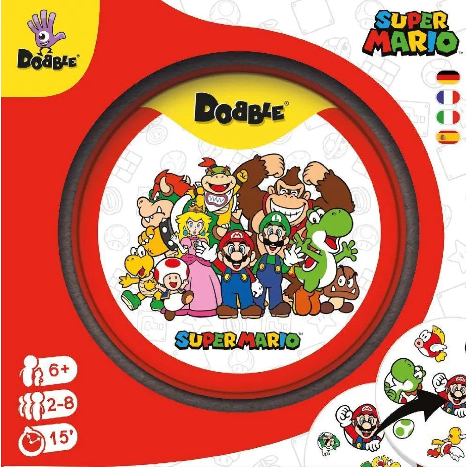 Zygomatic Spiel Dobble Super Mario