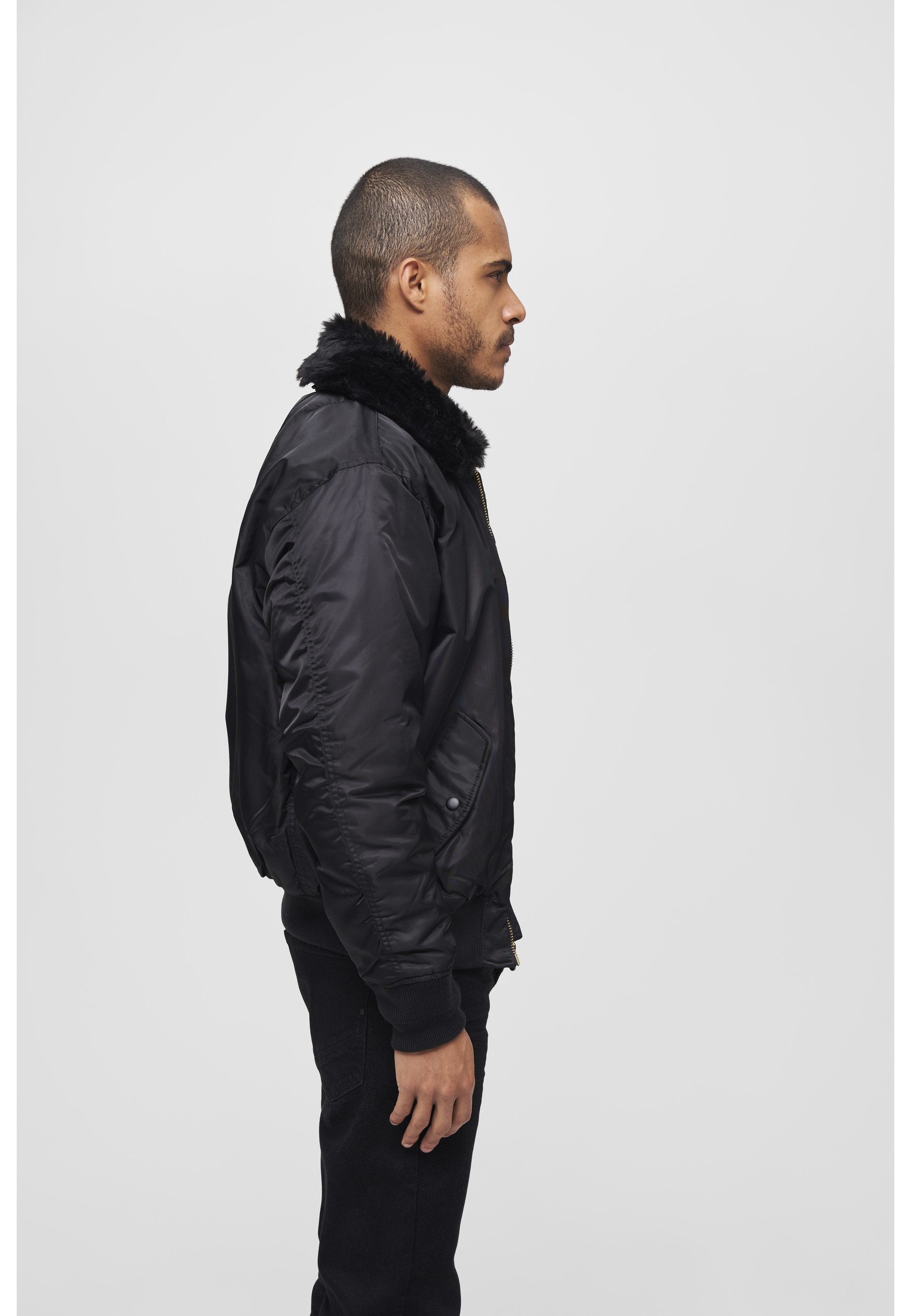 Brandit Winterjacke Brandit Herren MA2 Jacket Fur Collar (1-St)