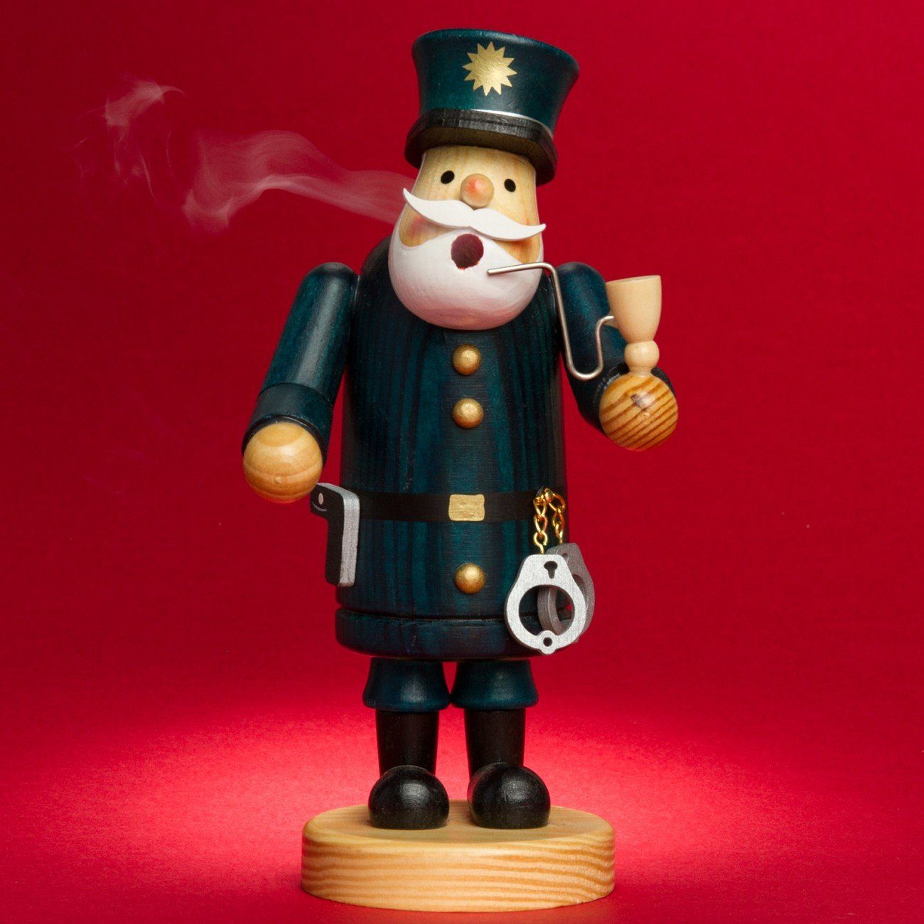 SIKORA Weihnachtsfigur RM-A Räuchermännchen aus Holz günstig online kaufen