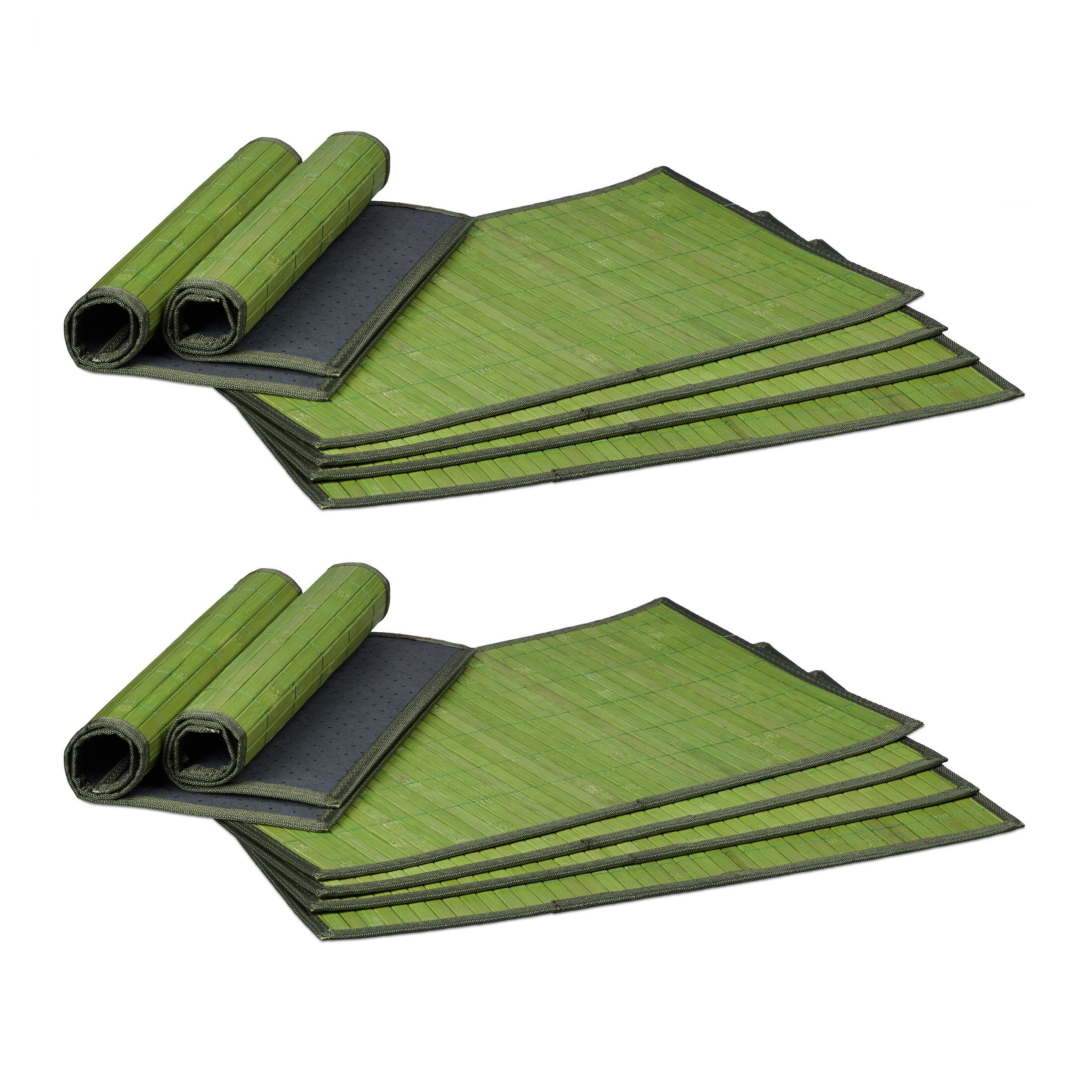 Platzset 12 teiliges Tischset grün