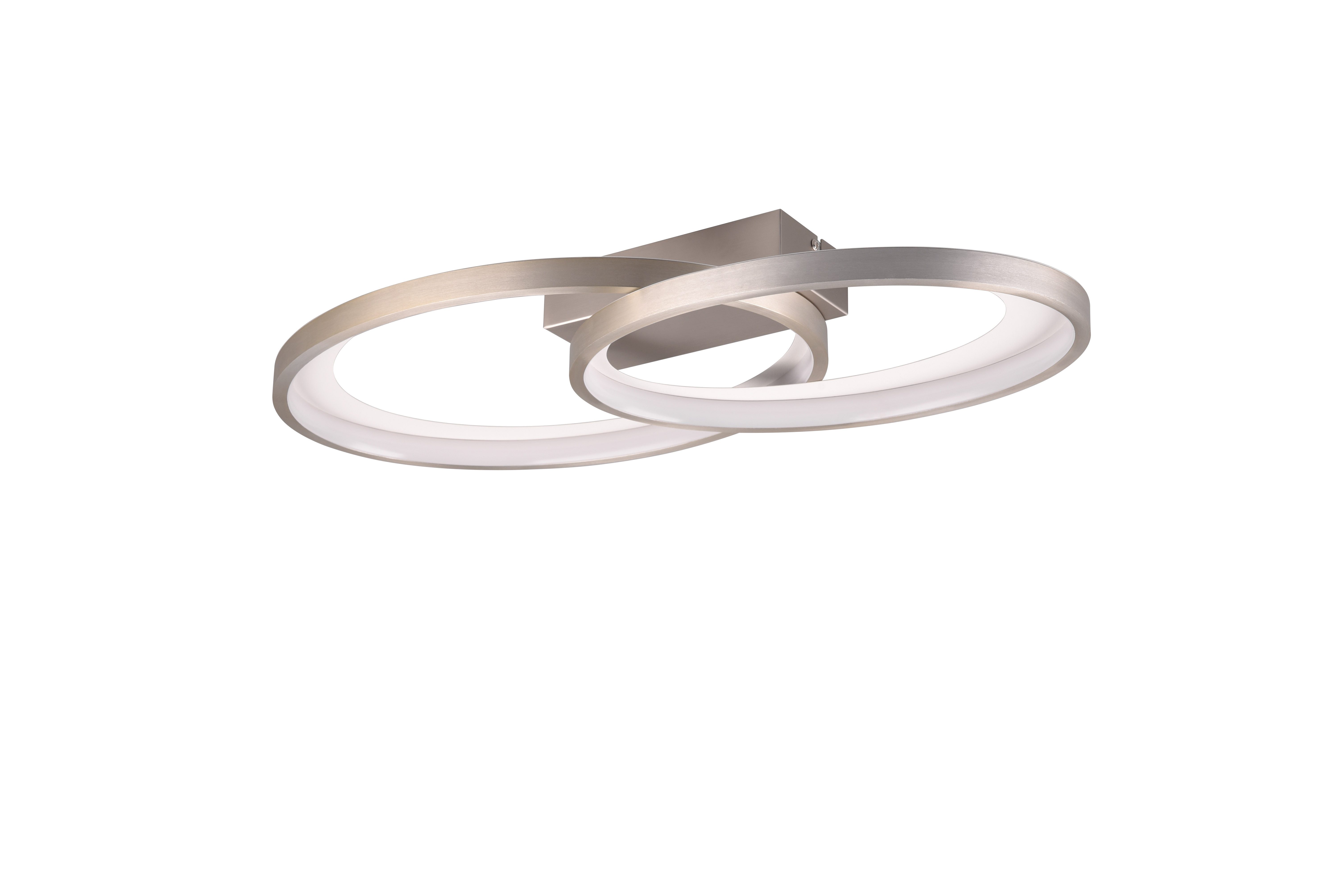 lightling LED Deckenleuchte Malik, LED fest integriert, Warmweiß, Wand- und Deckenmontage, IP20
